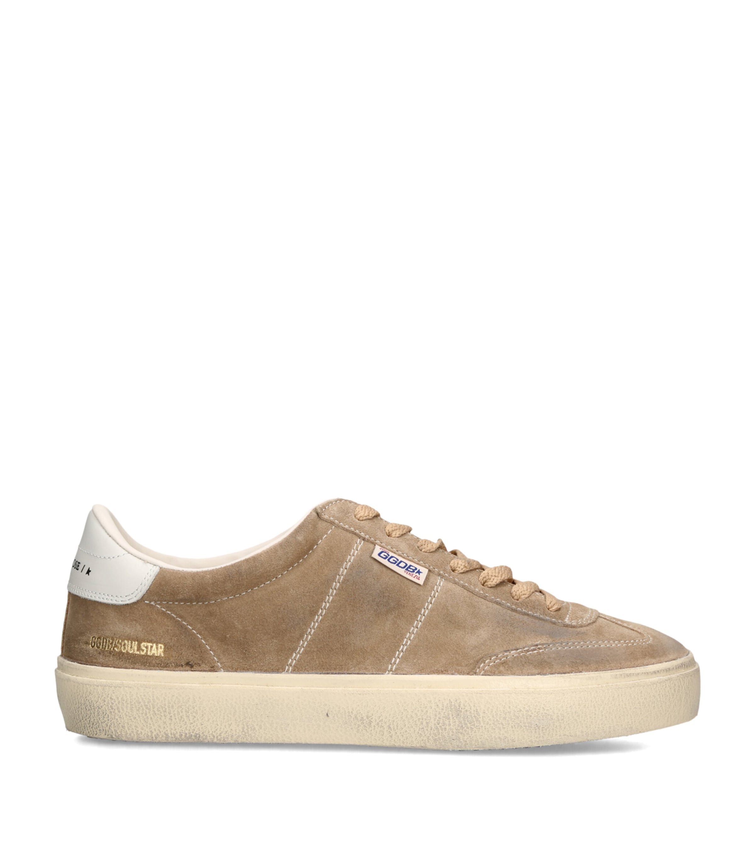 Golden Goose Suede Soul Star Sneakers Beige