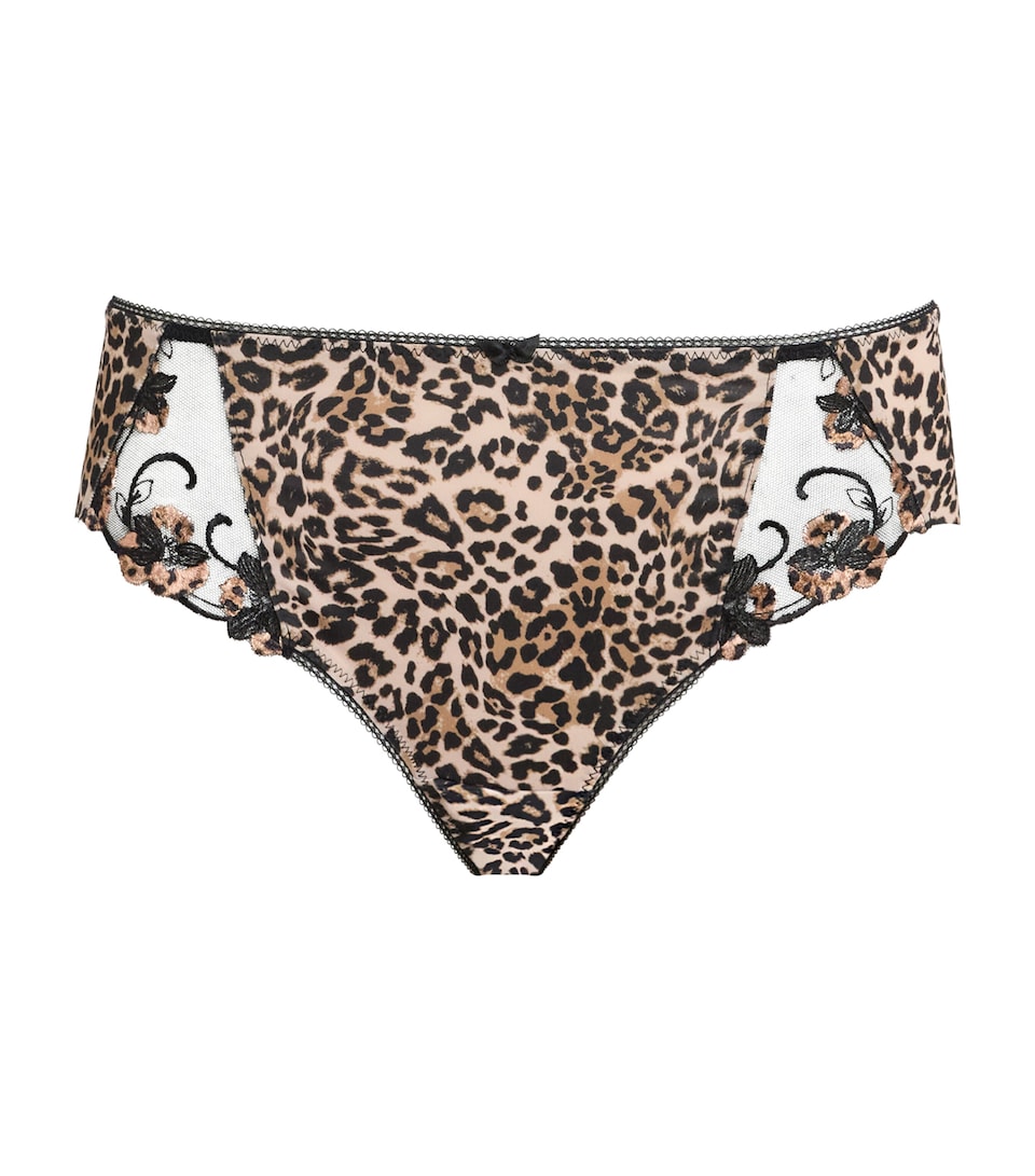Fantasie Womens Leopard Print Talia Briefs Leopard