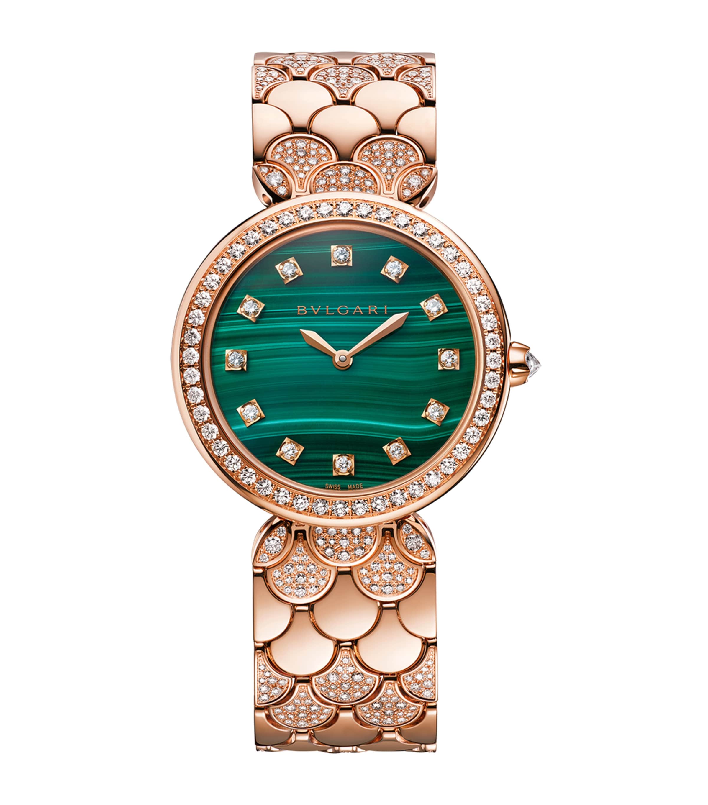 Rose Gold and Diamond Divas' Dream Watch 33mm