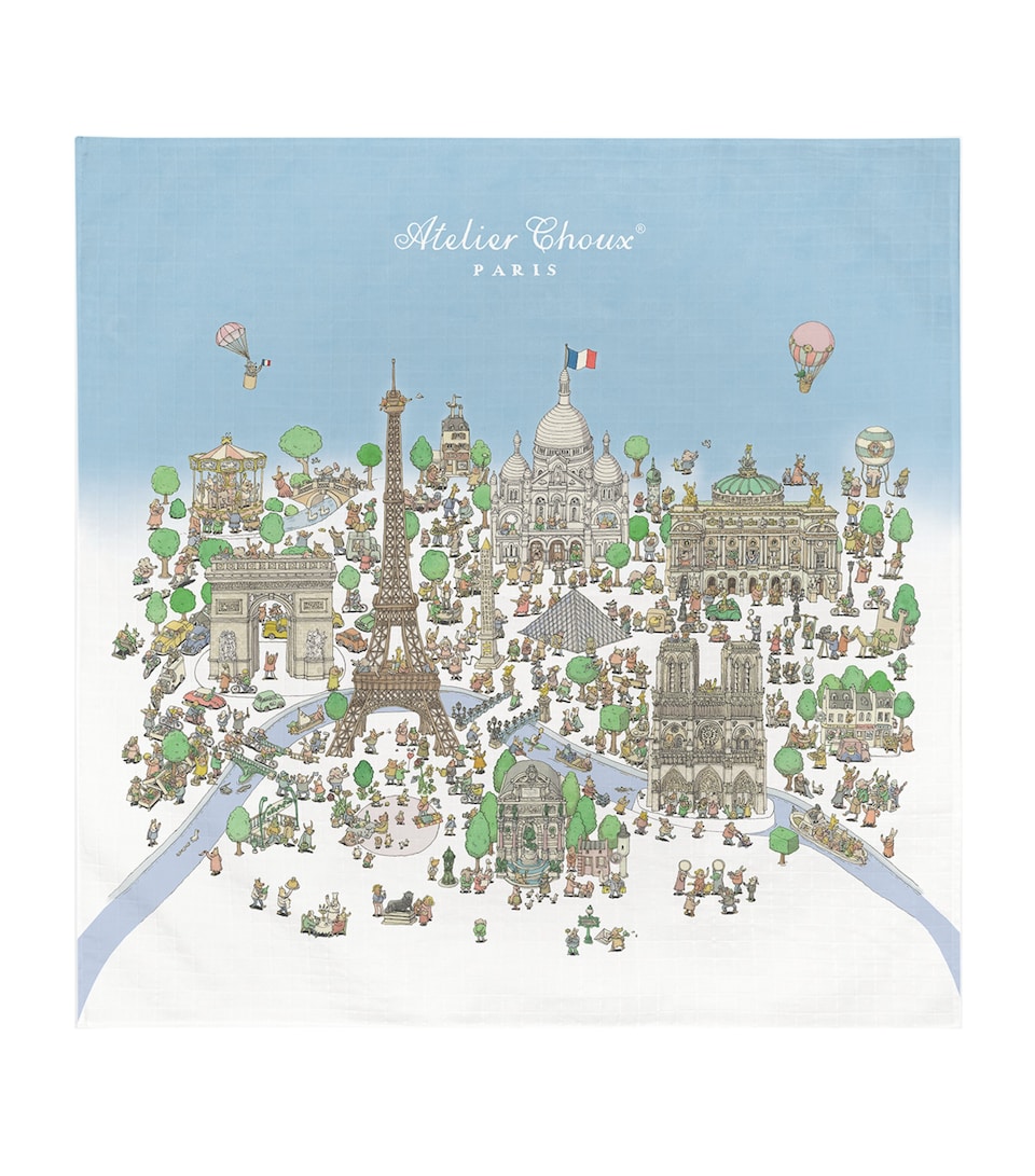 Atelier Choux Organic Cotton Paris Swaddle
