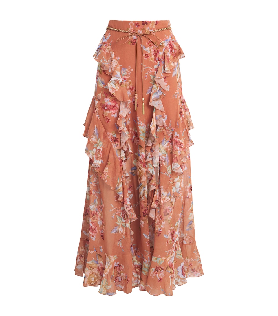 Cotton-Silk Awaken Maxi Skirt