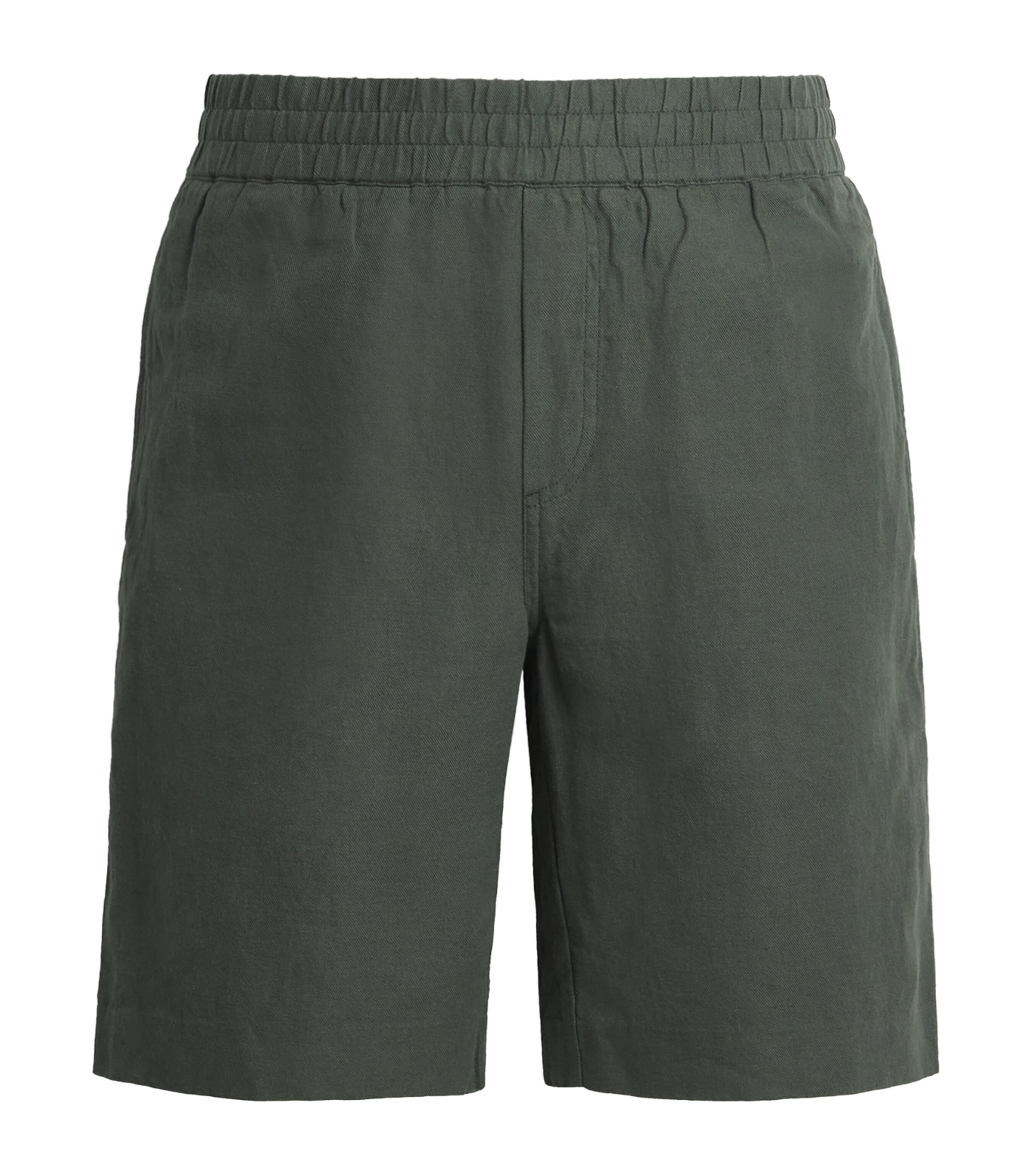 Linen Straight Shorts