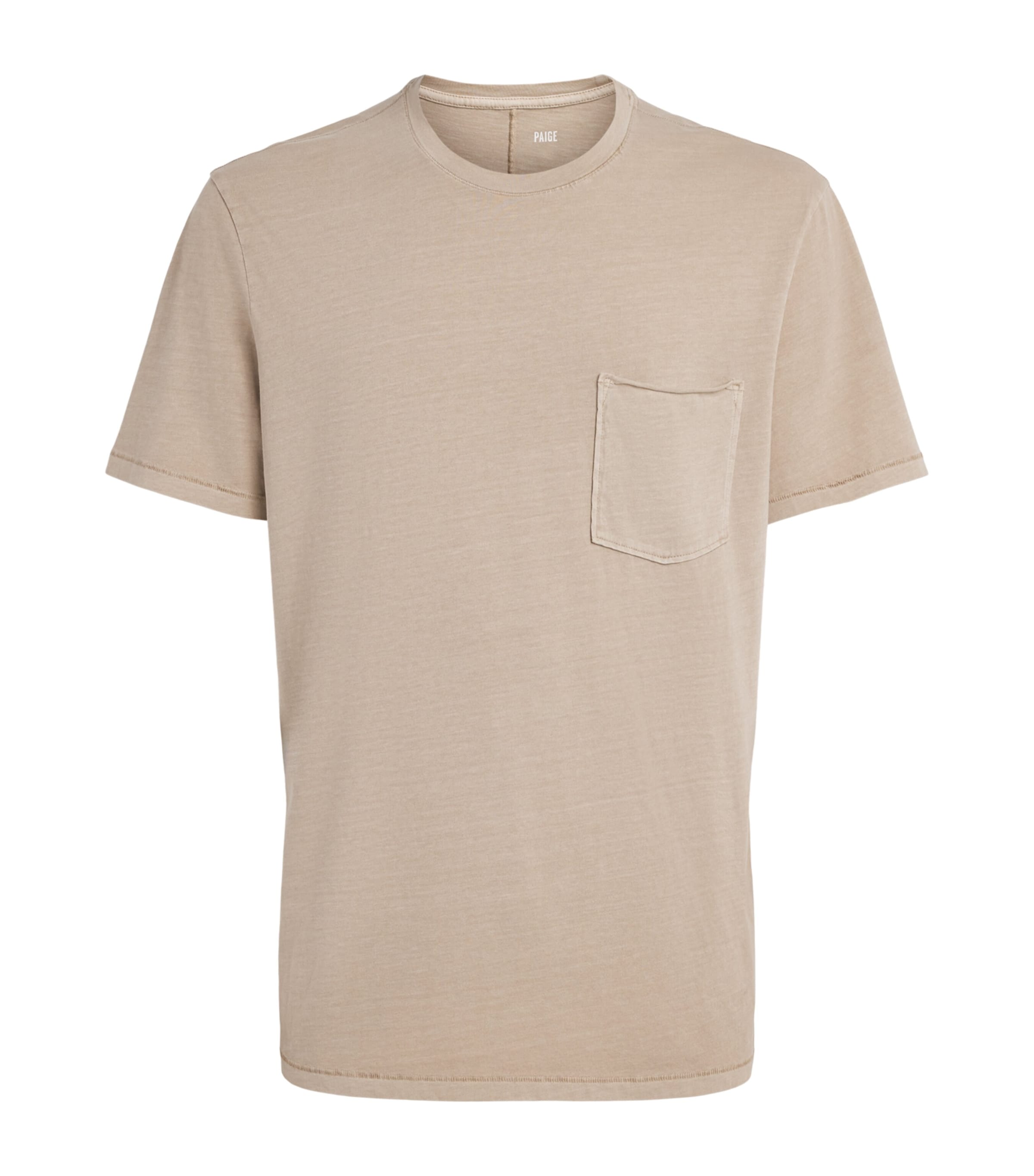 PAIGE Mens Cotton Ramirez T-Shirt Vint Lght Vlcn