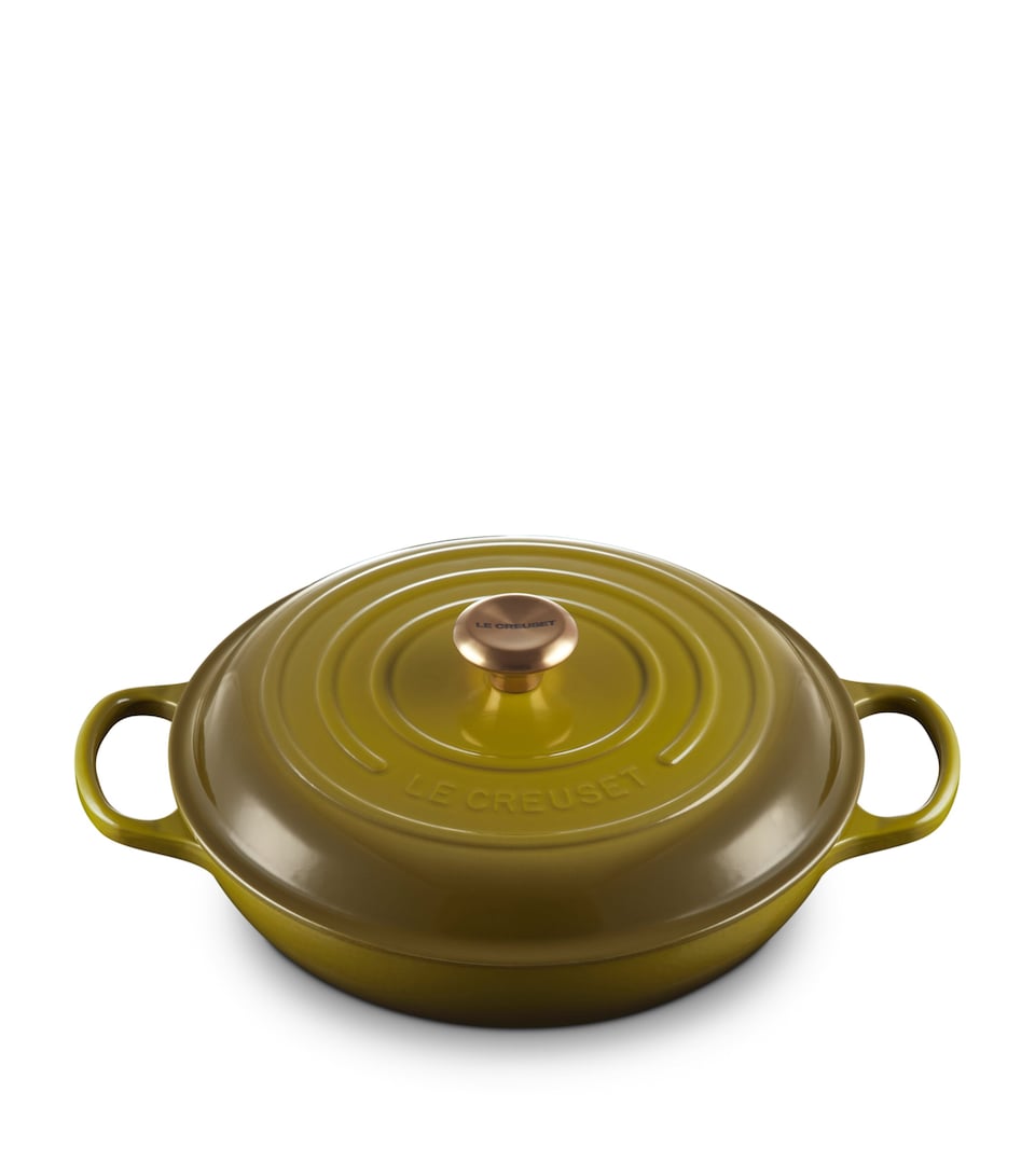 Enamelled Cast Iron Shallow Casserole Dish (30cm)