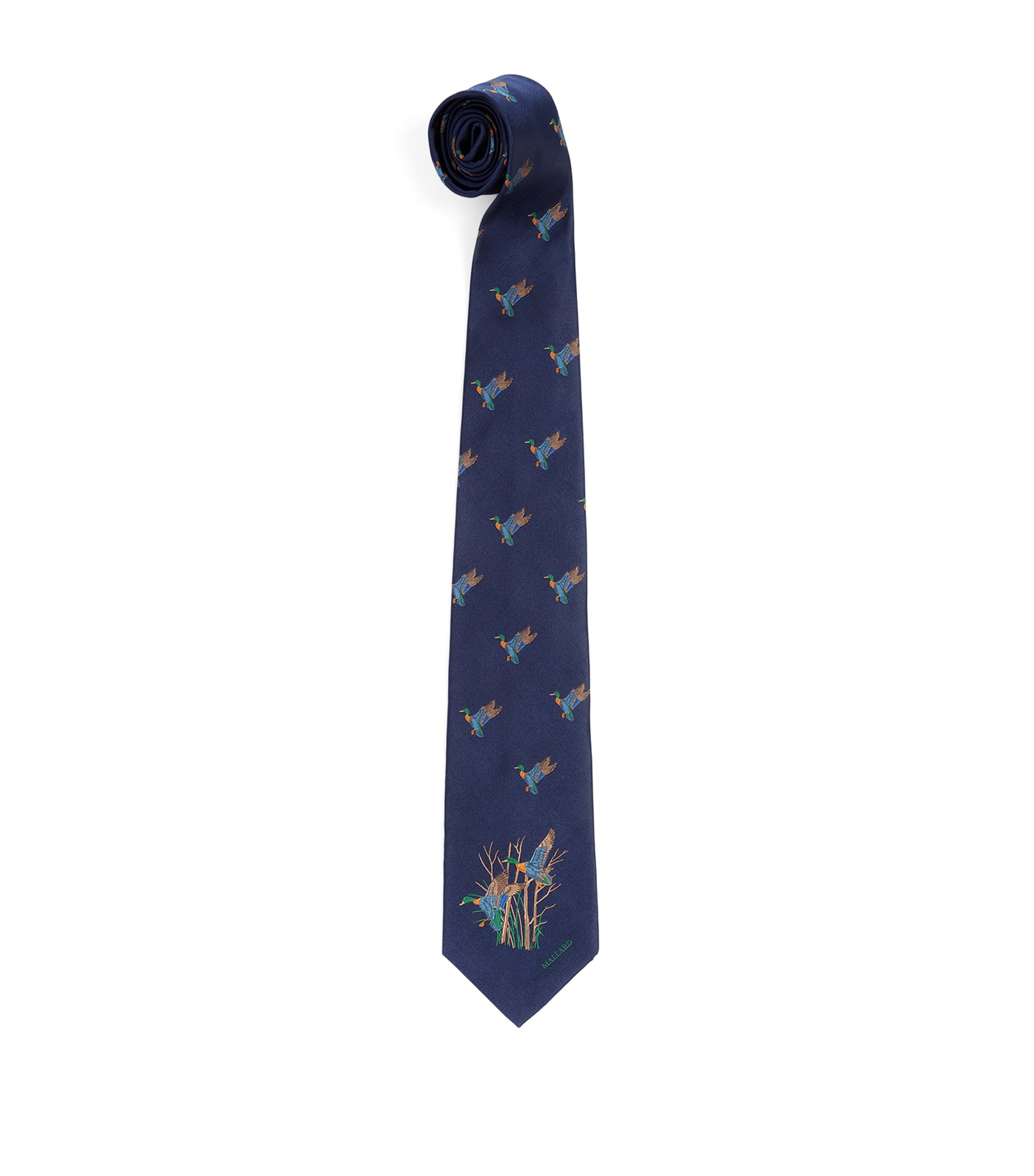 Polo Ralph Lauren Silk Mallard Tie Navy