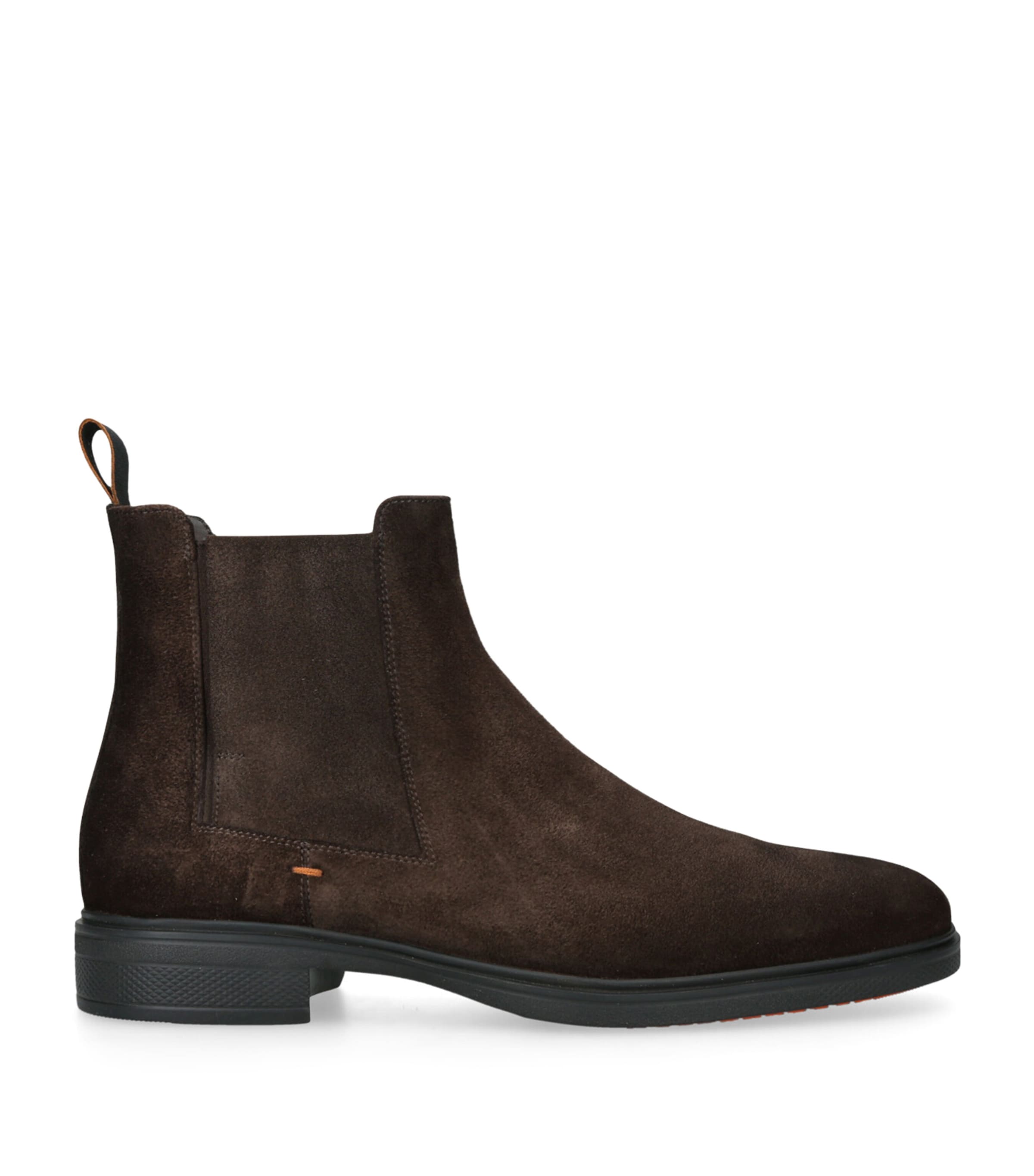 ショートブーツ・ブーティ BRUNELLO CUCINELLI SUEDE LEATHER CHELSEA BOOTS Suede Chelsea boots for Man in Buff | Brunello Cucinelli