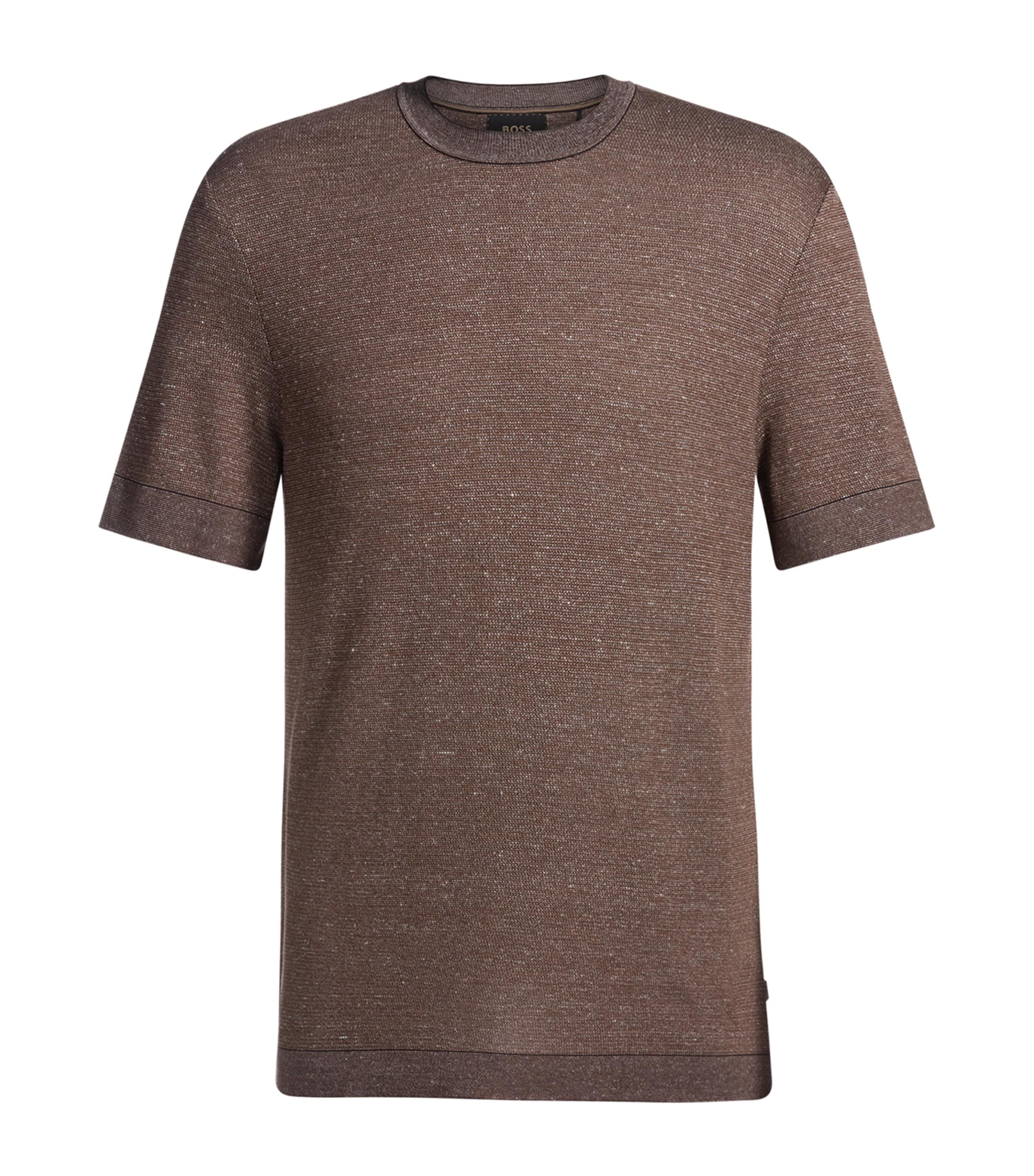 Cotton-Linen-Silk T-Shirt