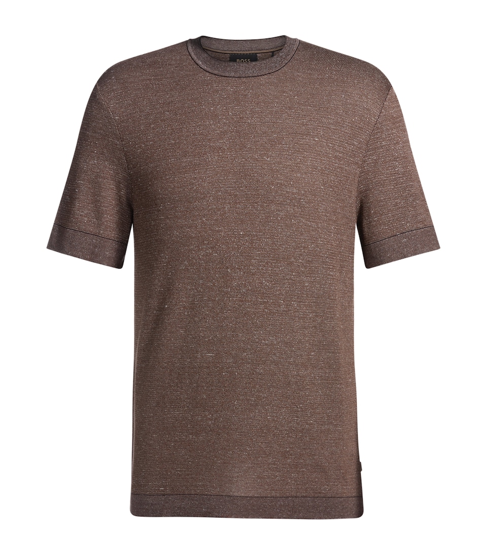 Cotton-Linen-Silk T-Shirt