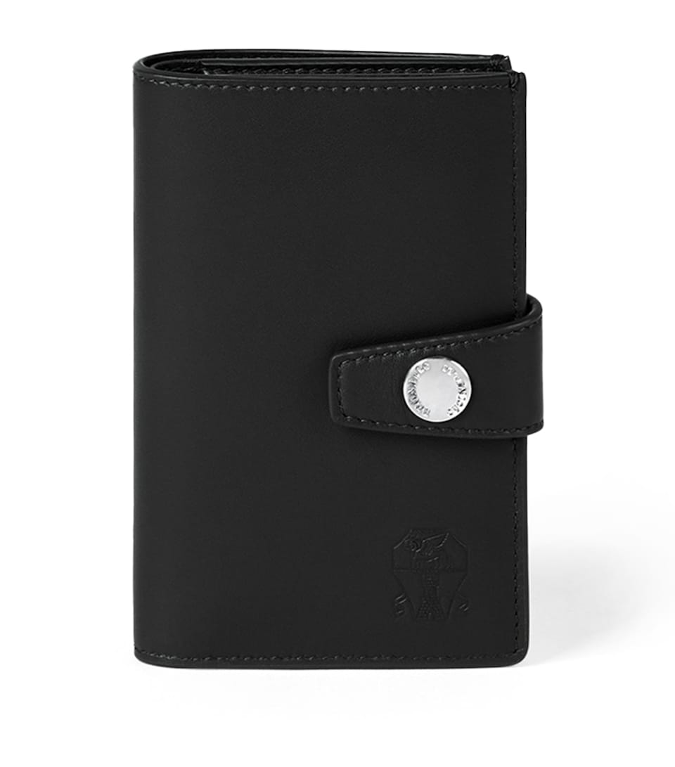 Grained Leather Wallet