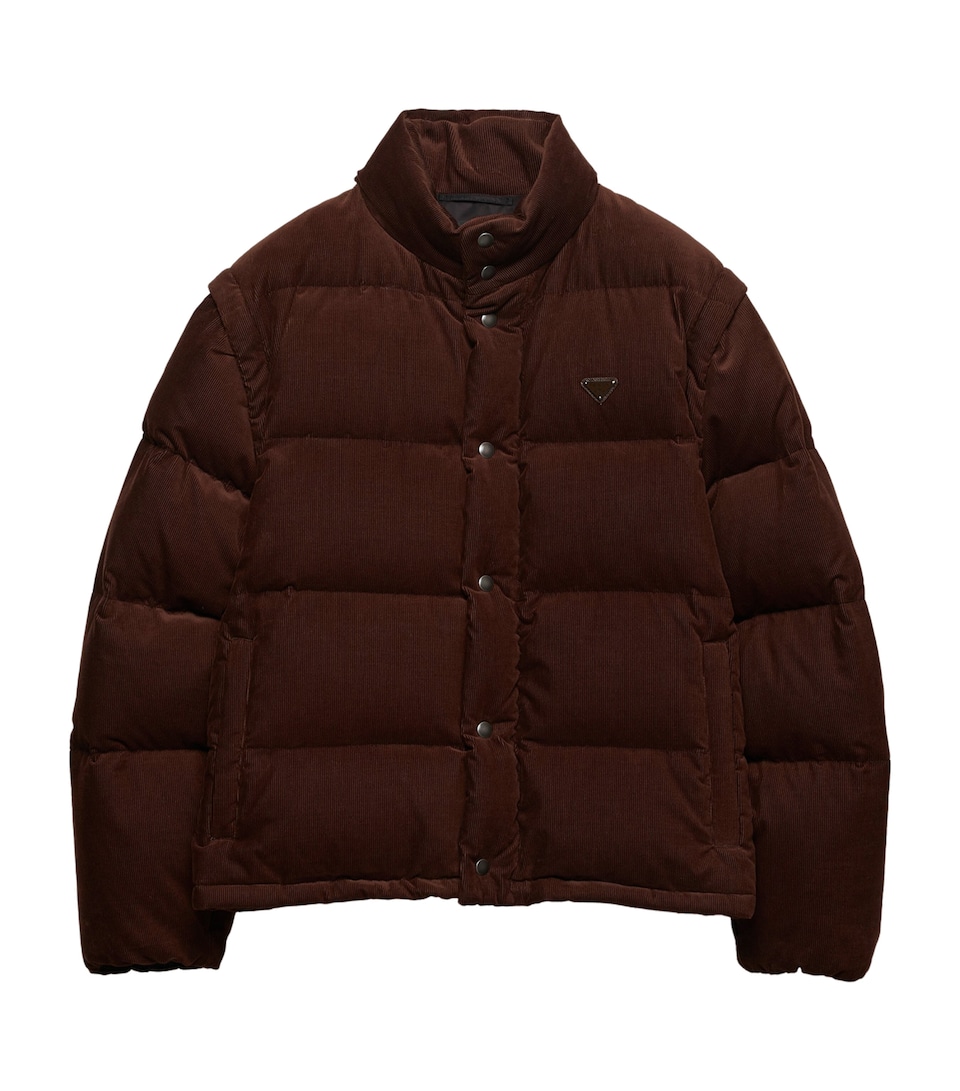 Cotton Corduroy Puffer Jacket