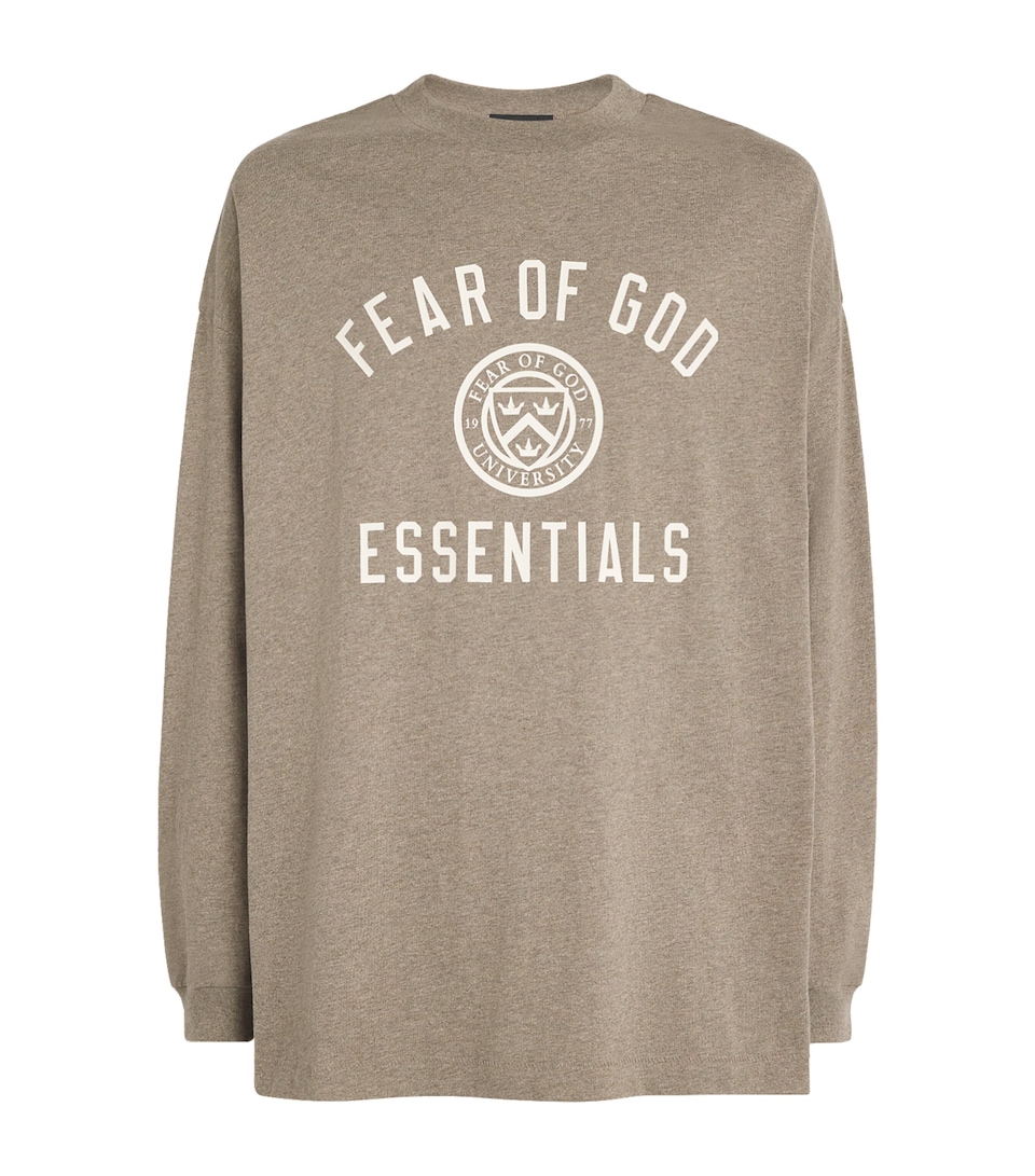 Long-Sleeve University Crest Logo T-Shirt