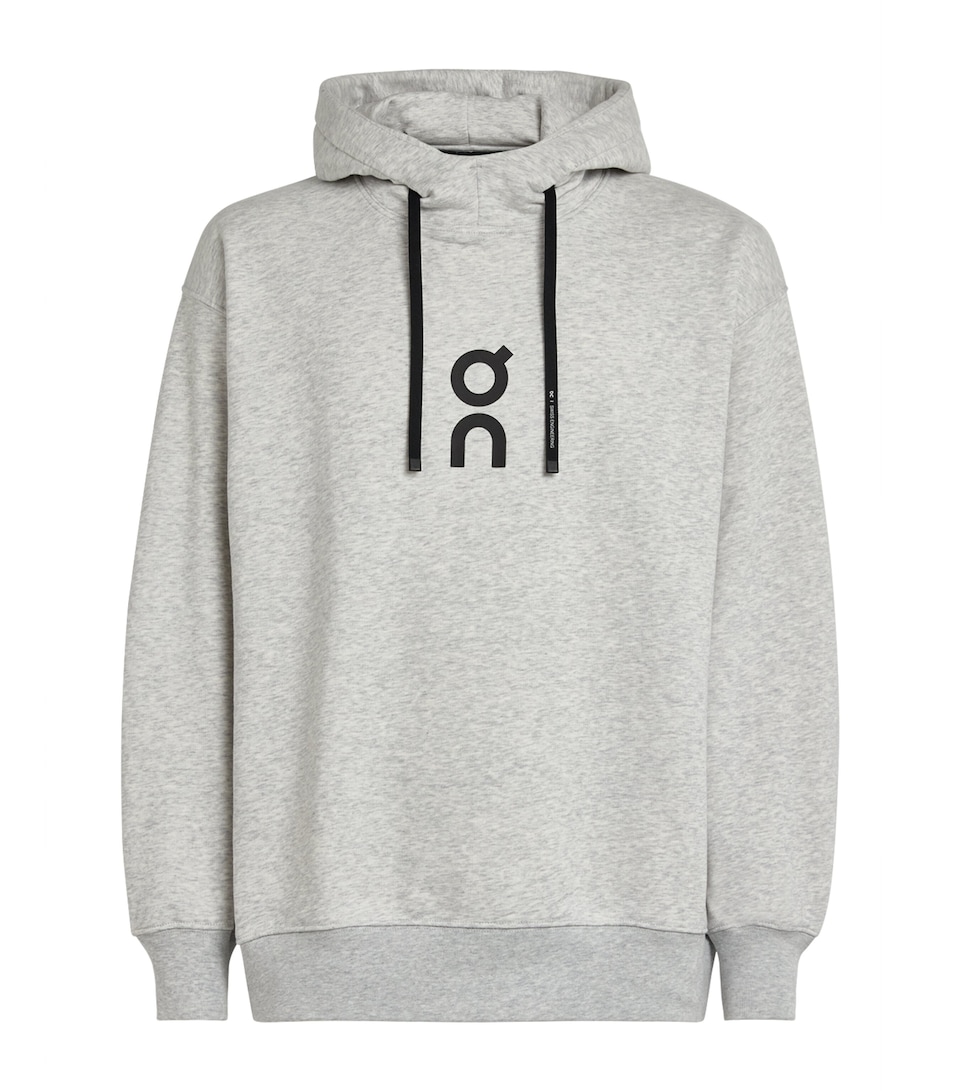 On Mens Organic Cotton-Blend Club Hoodie Crater