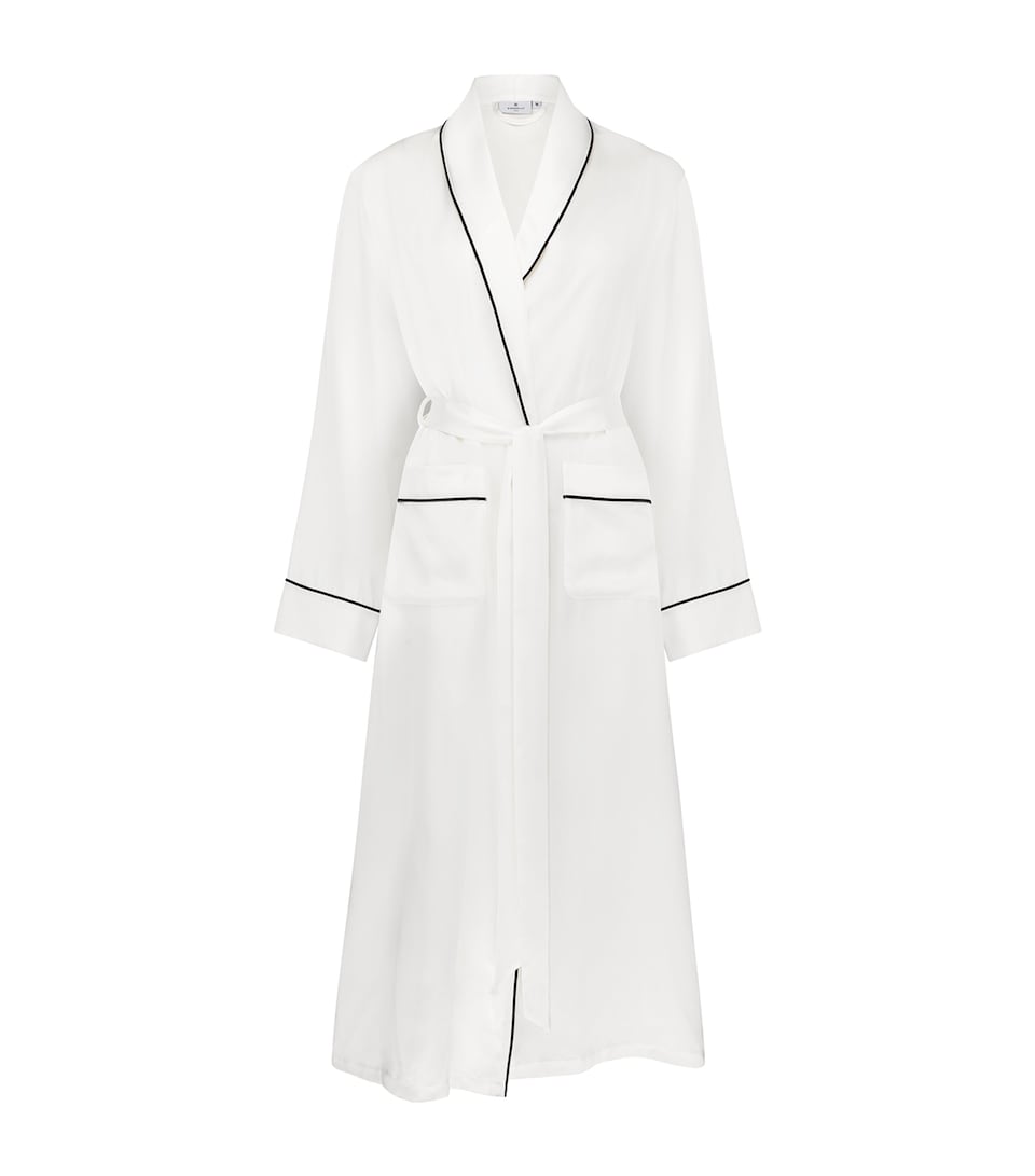 Medium Mulberry Silk Dressing Gown