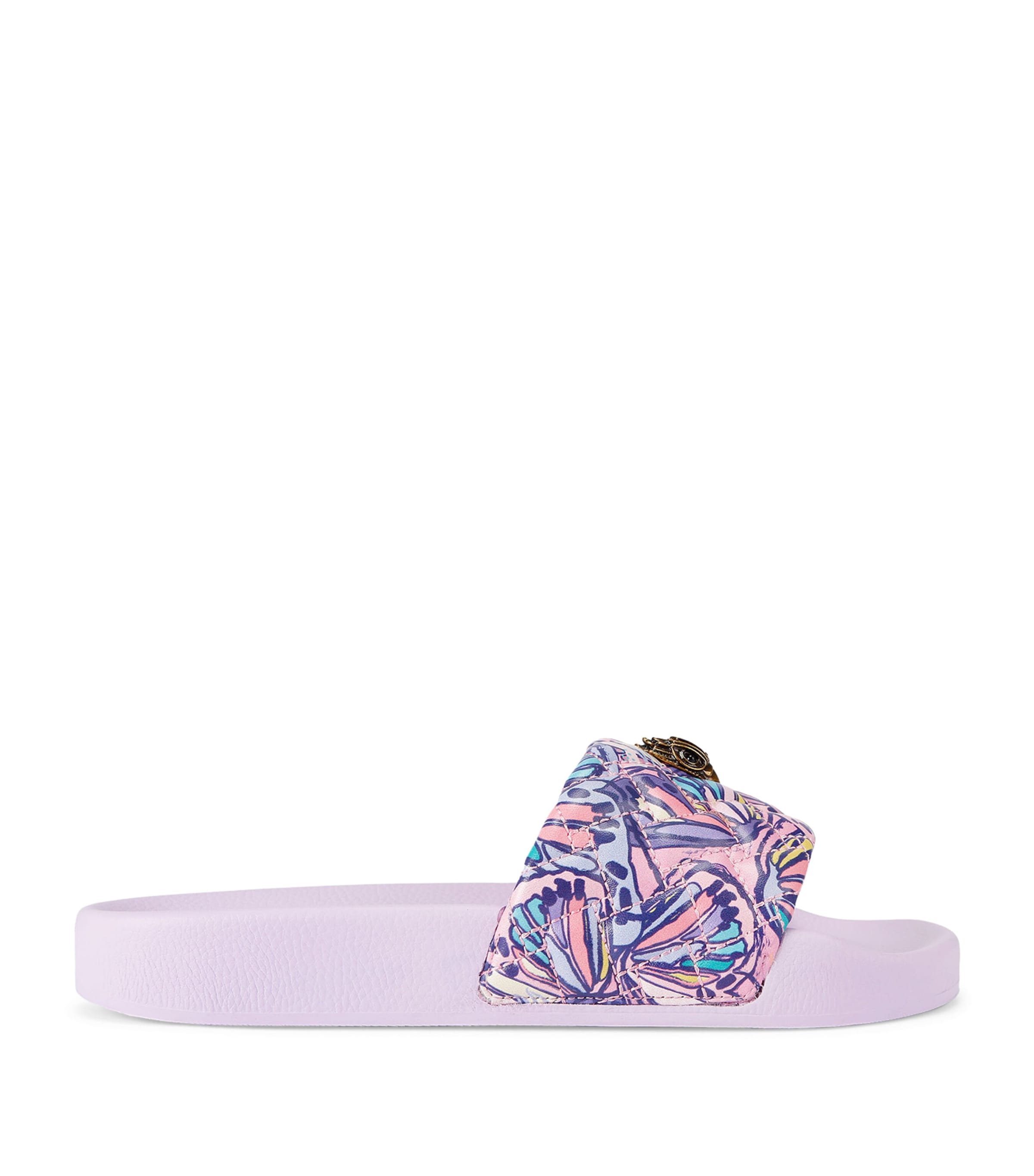 Kurt Geiger London Meena Eagle Slides Lilac