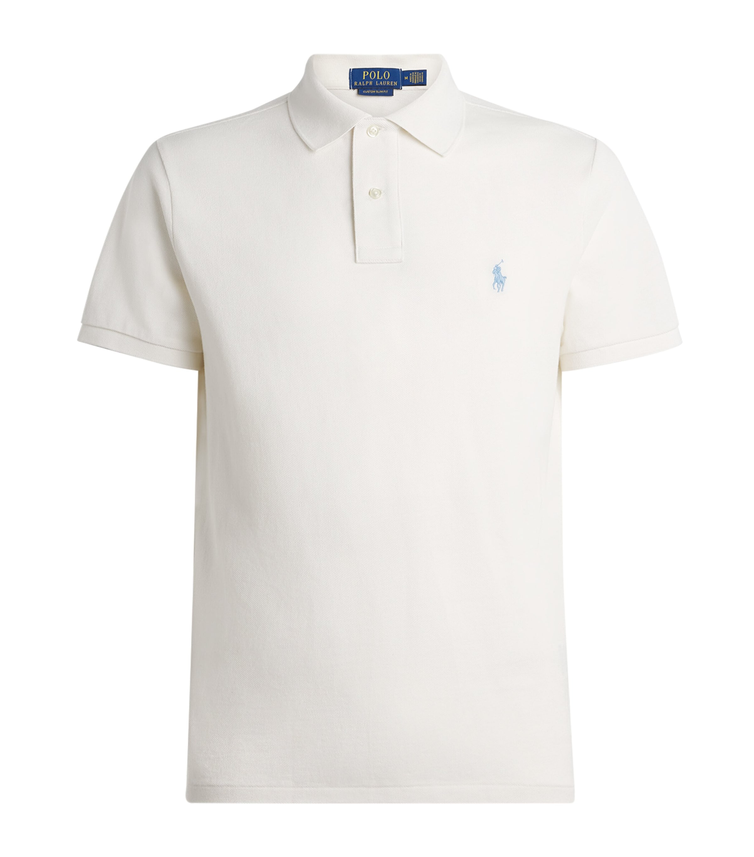 Cotton Mesh Slim Polo Shirt