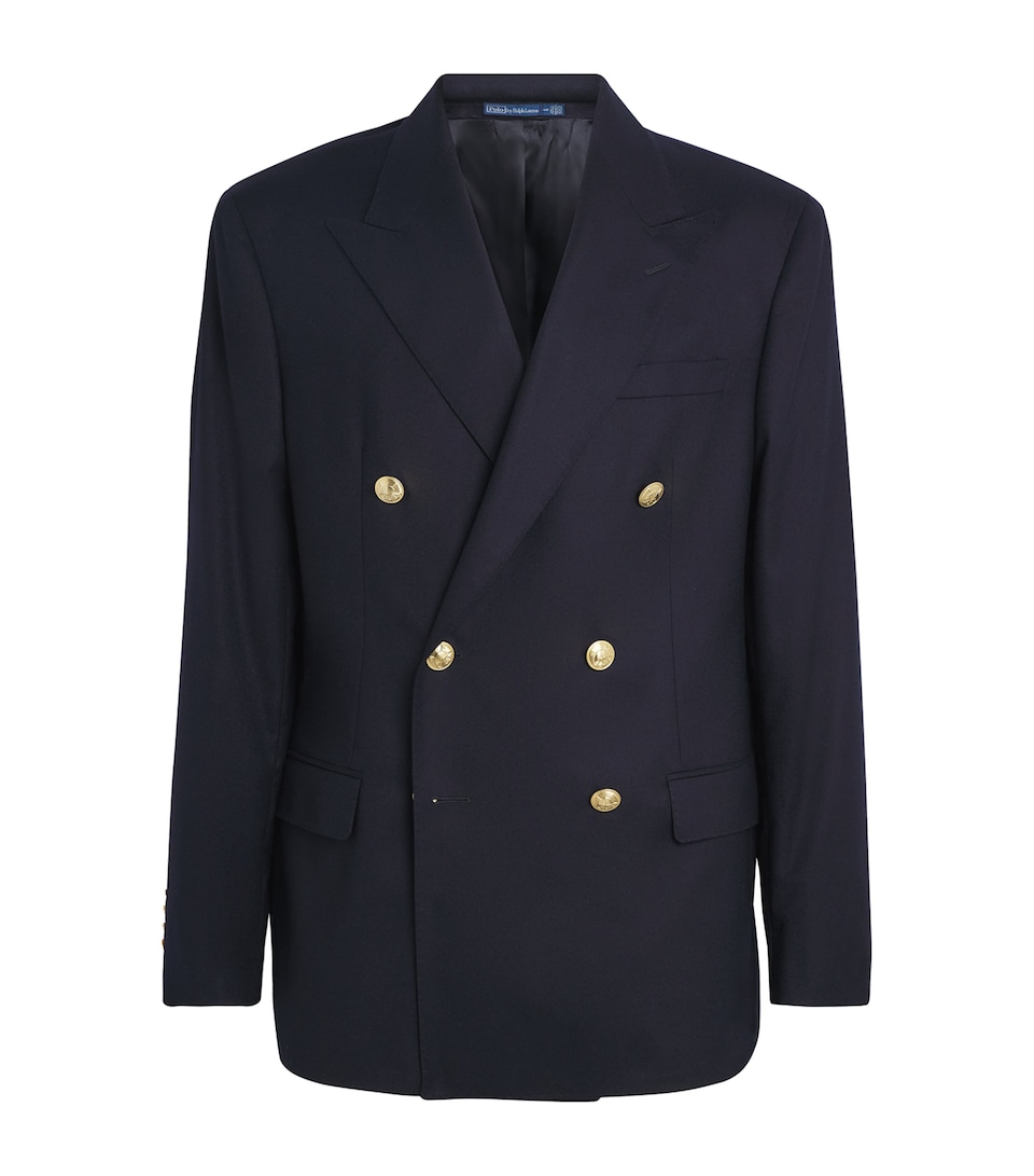 Wool Double-Breasted Blazer