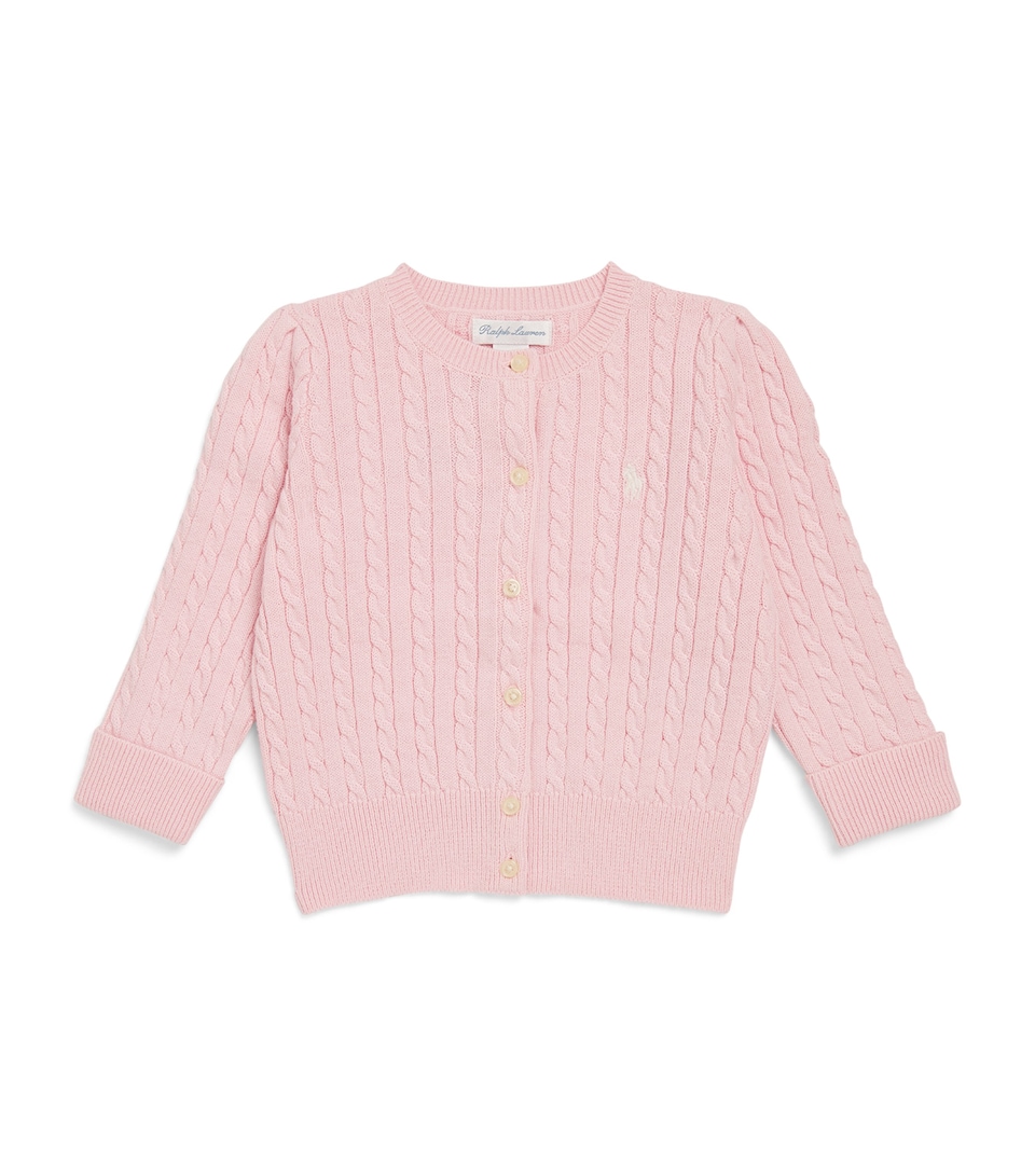 Cotton Cable-Knit Cardigan (3-24 Months)