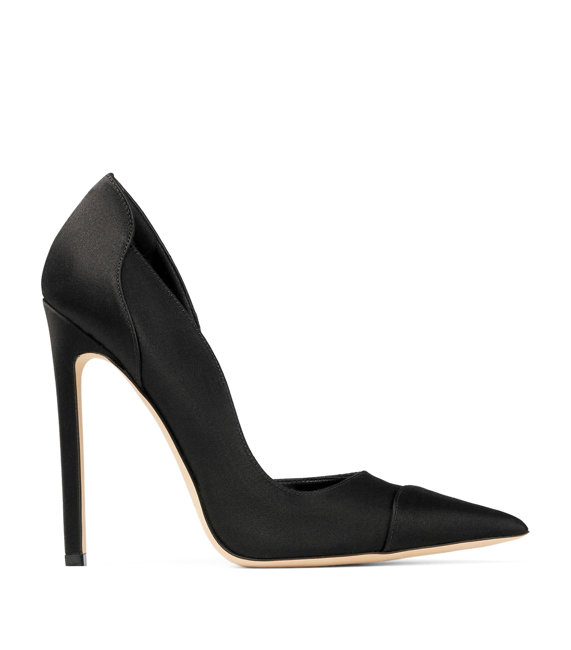 Brigitte 120 Satin Pumps
