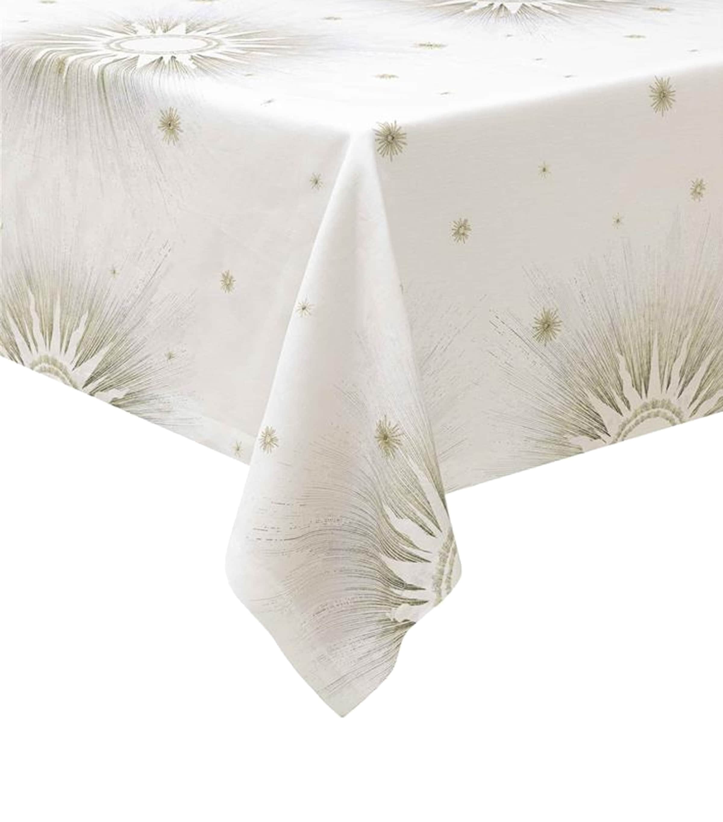 Linen Poussiere D'étoile Tablecloth (170cm x 320cm)