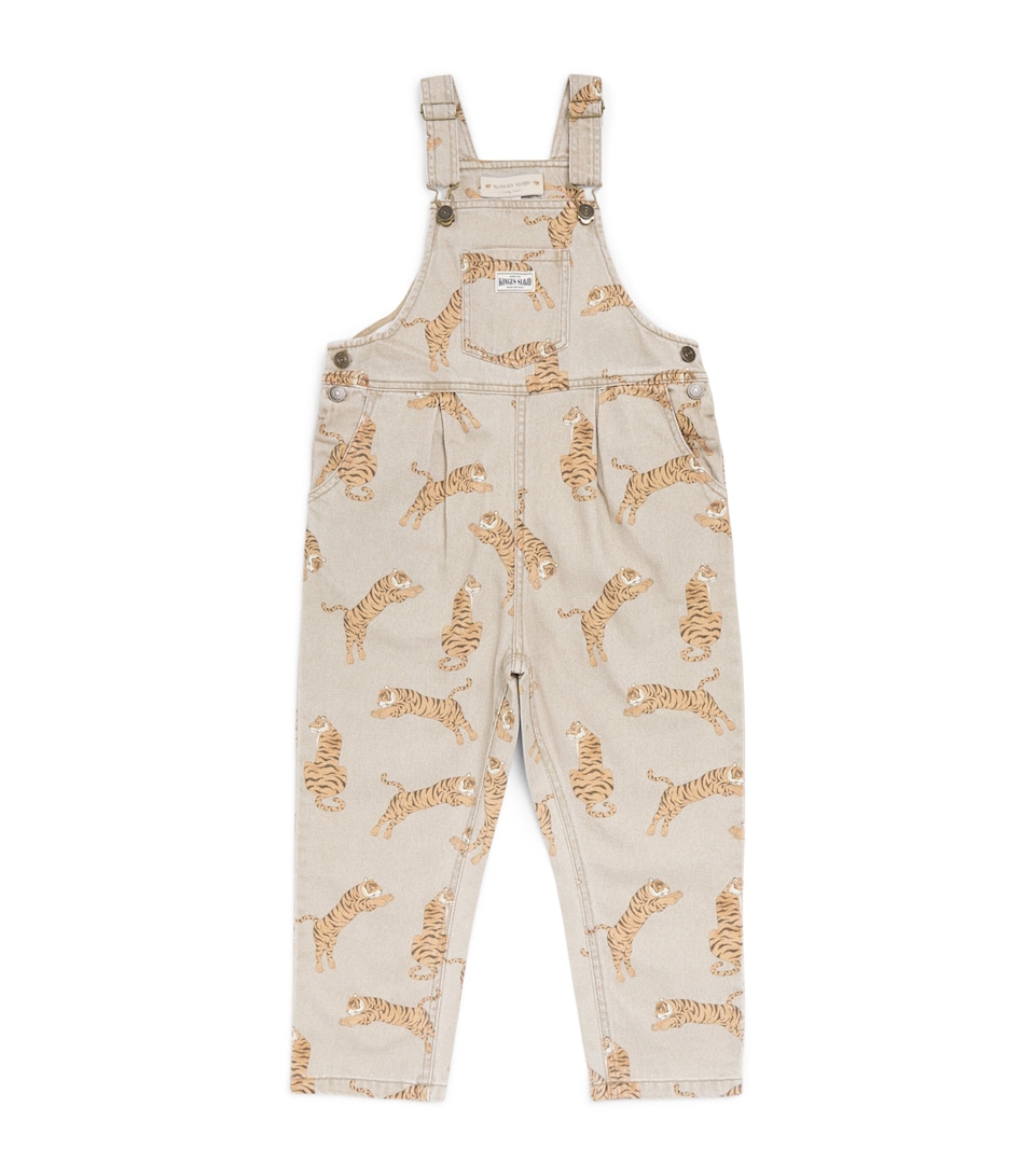 KONGES SLOJD Denim Tiger Magot Dungarees (9 Months-6 Years)