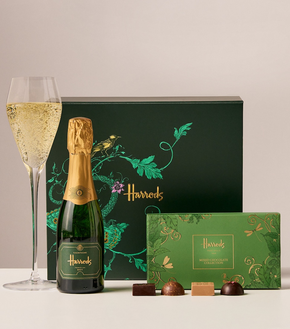 The Mini Champagne and Chocolates Gift Box