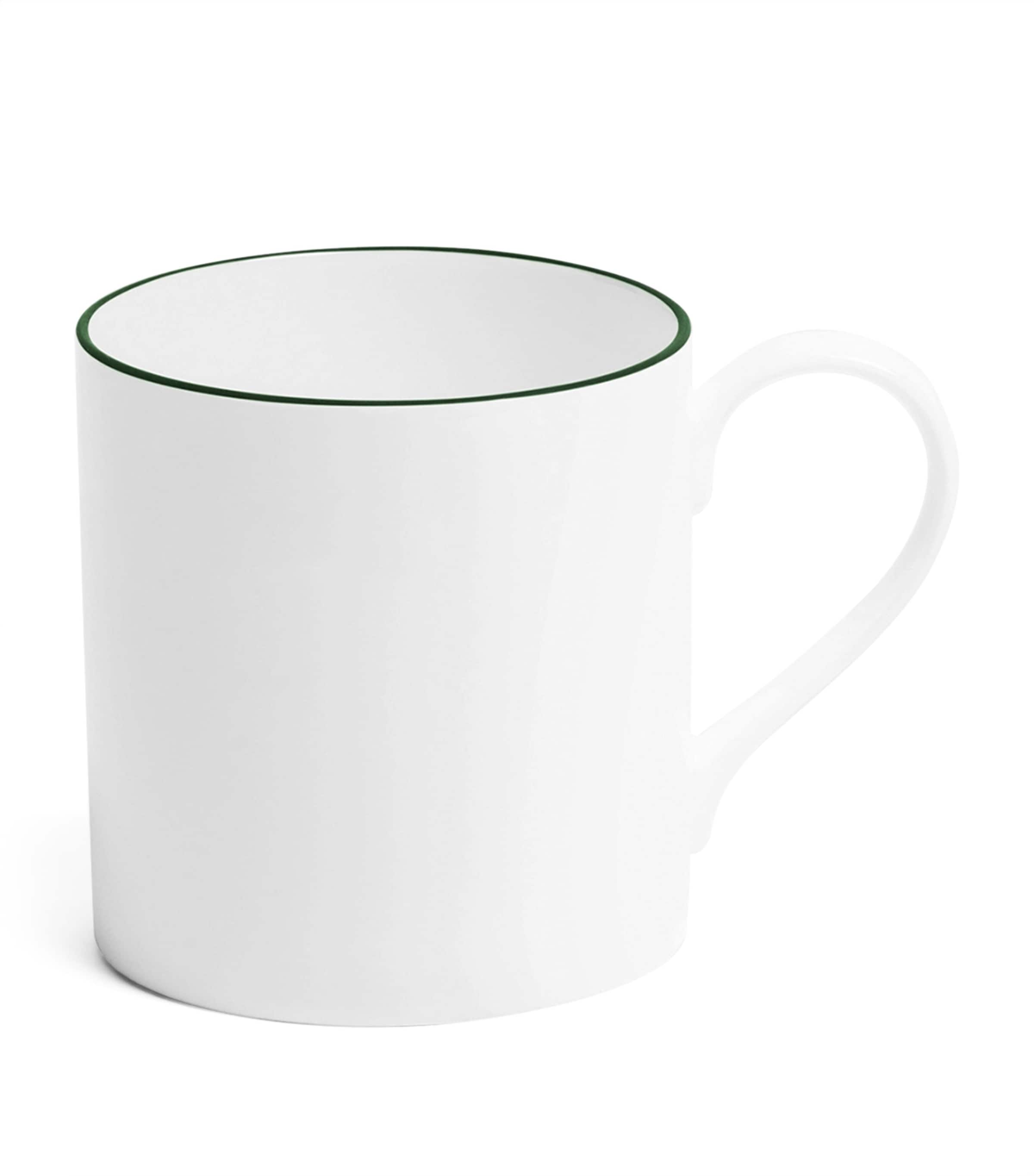 Richard Brendon Bone China Line Mug Forest Green