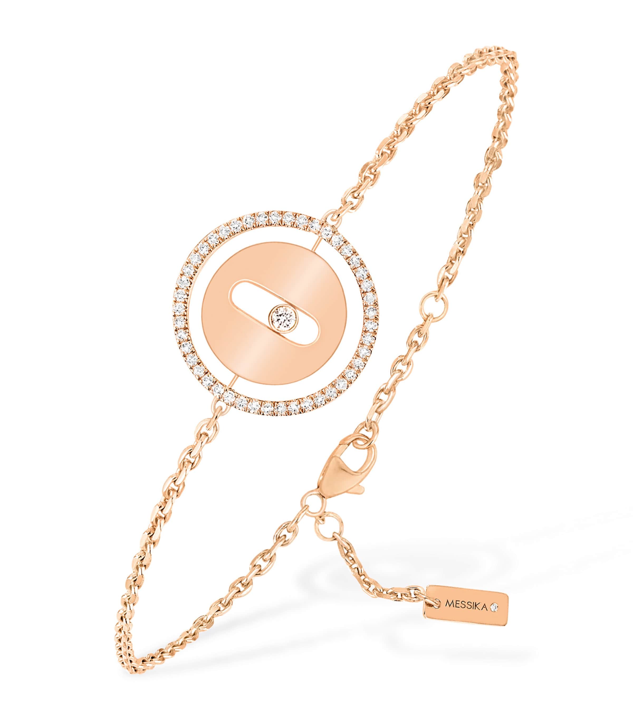 Rose Gold and Diamond Lucky Move Bracelet