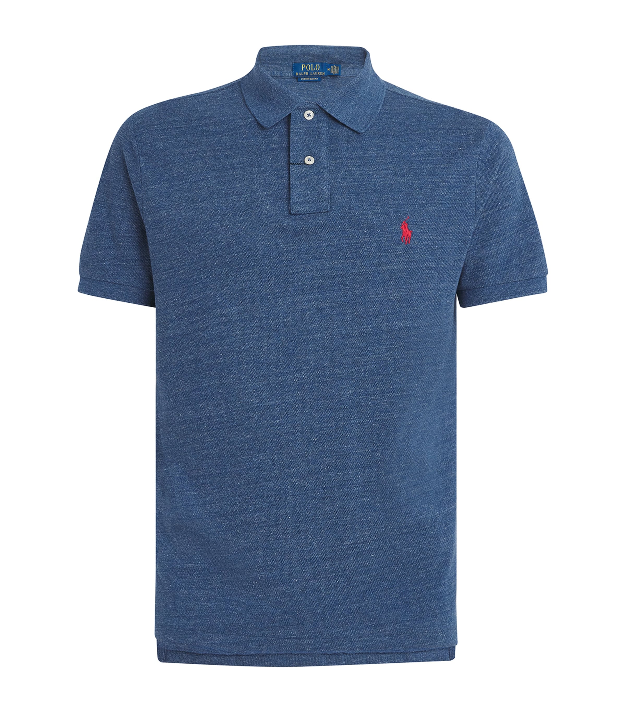 Cotton Mesh Custom-Fit Polo Shirt
