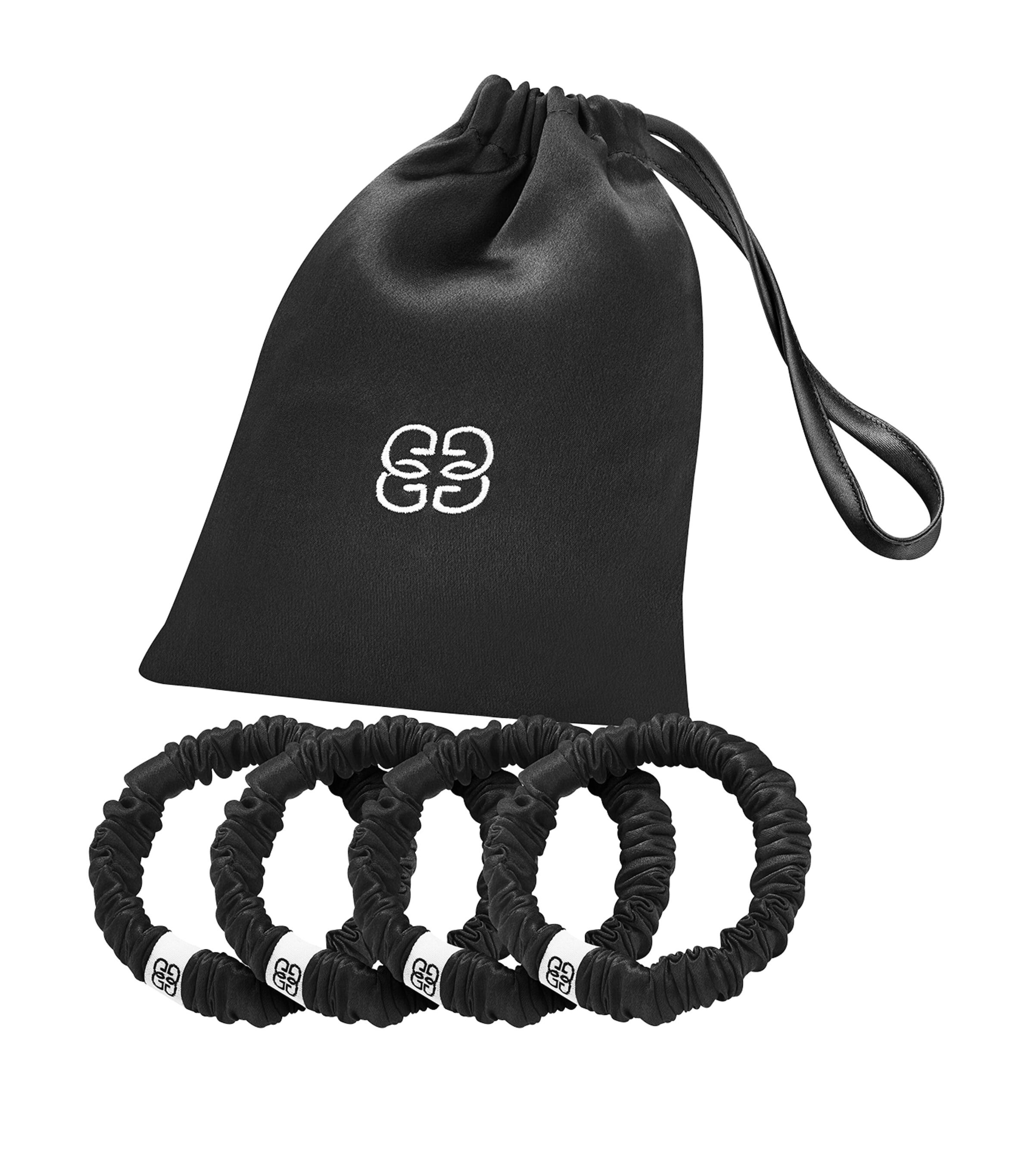 Silk Scrunchies (Set of 4)