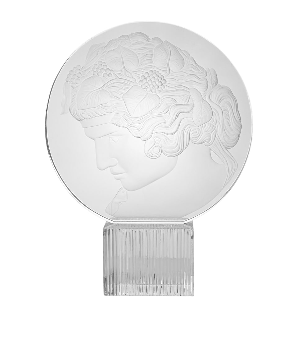 Crystal Bacchus Statue (39cm)