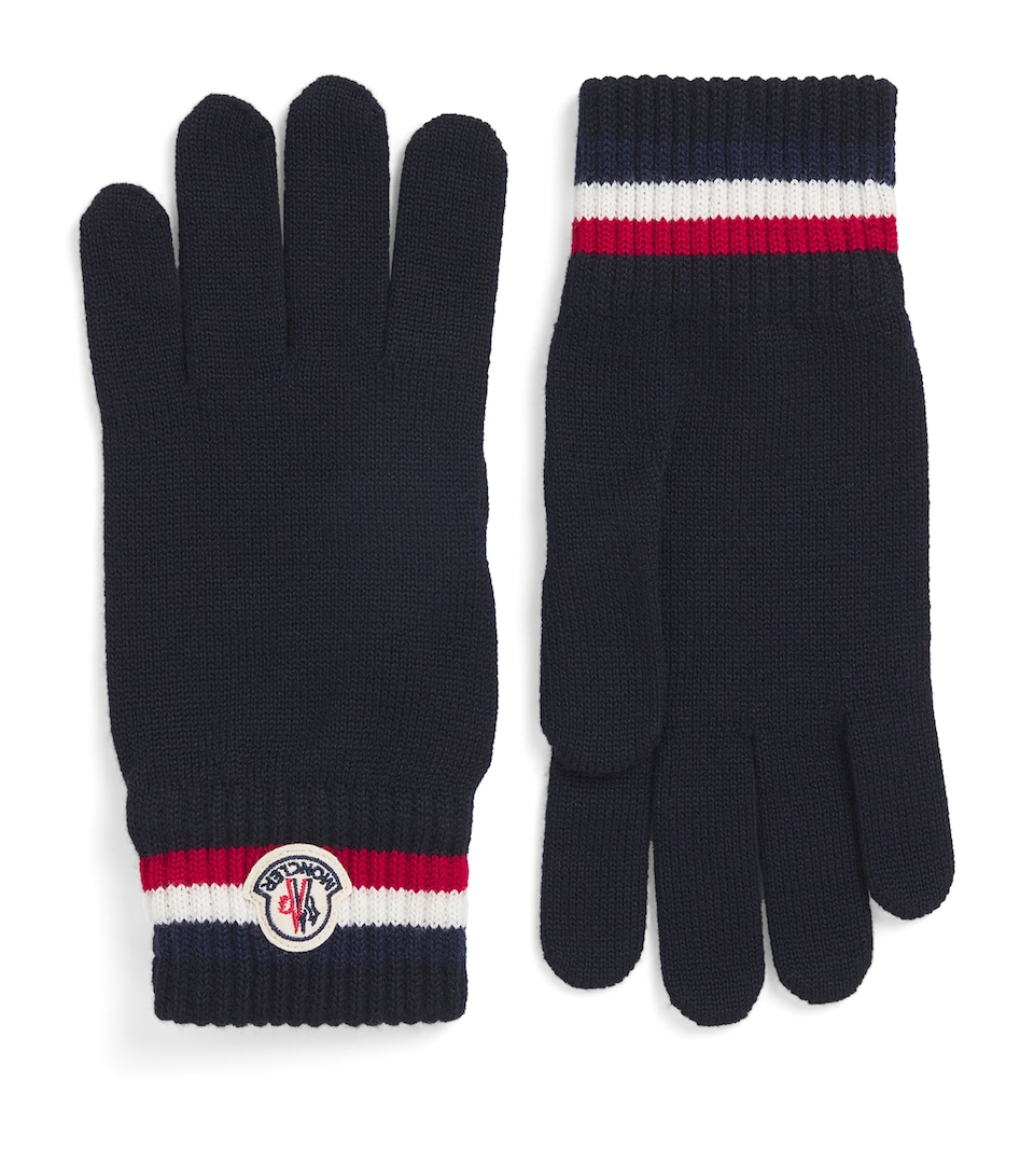 Wool Logo Gloves