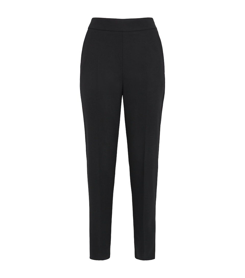 Wide-Leg Tailored Trousers