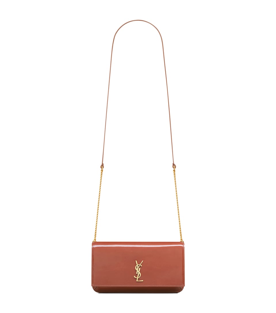 Patent Leather Cassandre Phone Holder
