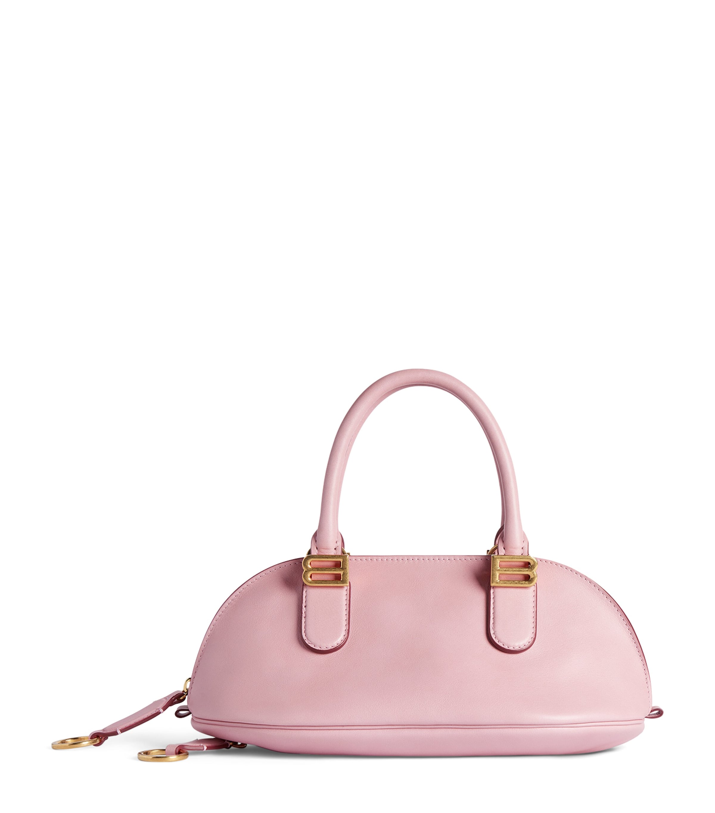 Balenciaga Mini Leather Bolero Bowling Bag