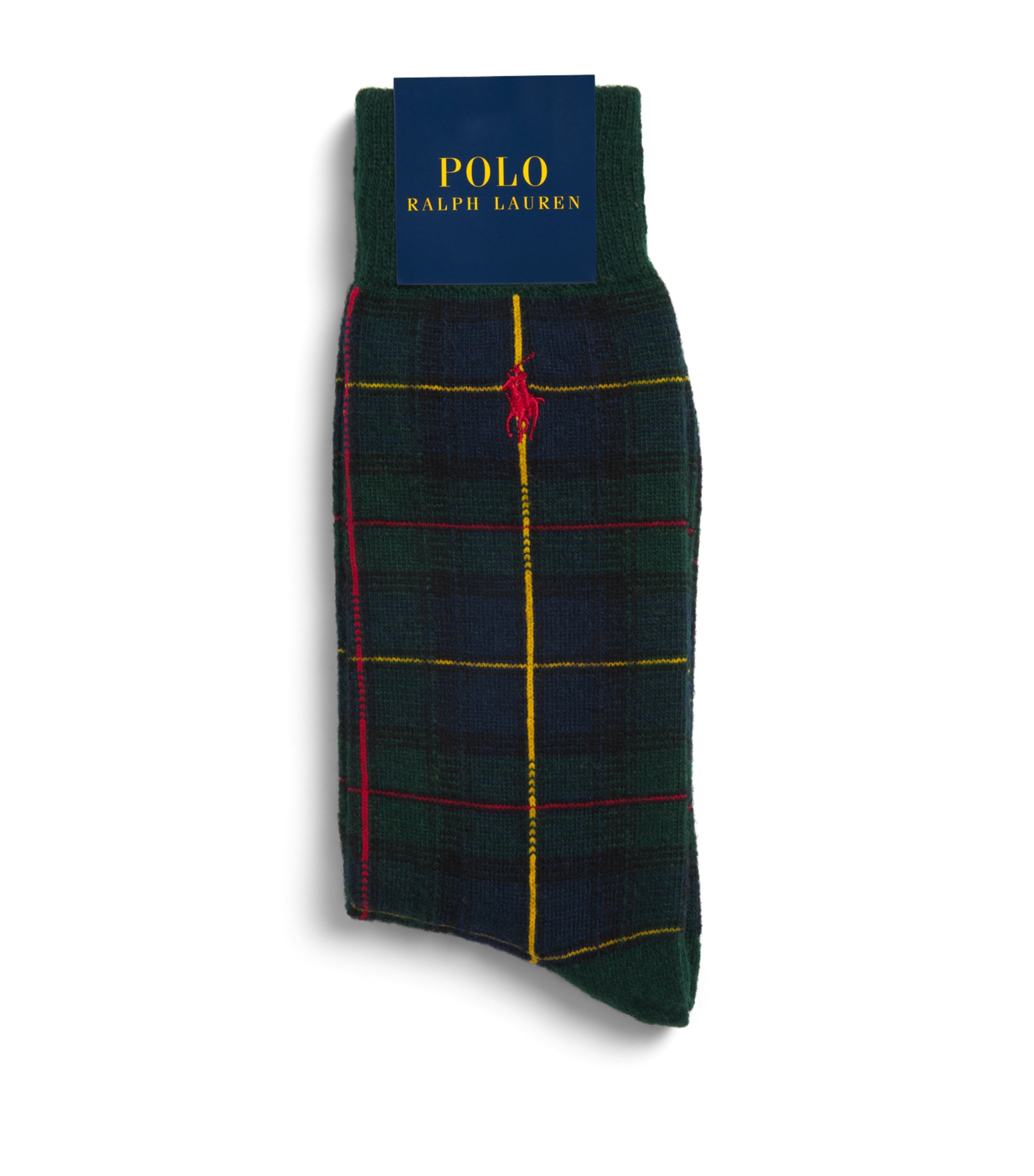 Polo Ralph Lauren Mens Egyptian Cotton-Blend Hudson Ankle Socks Hunter