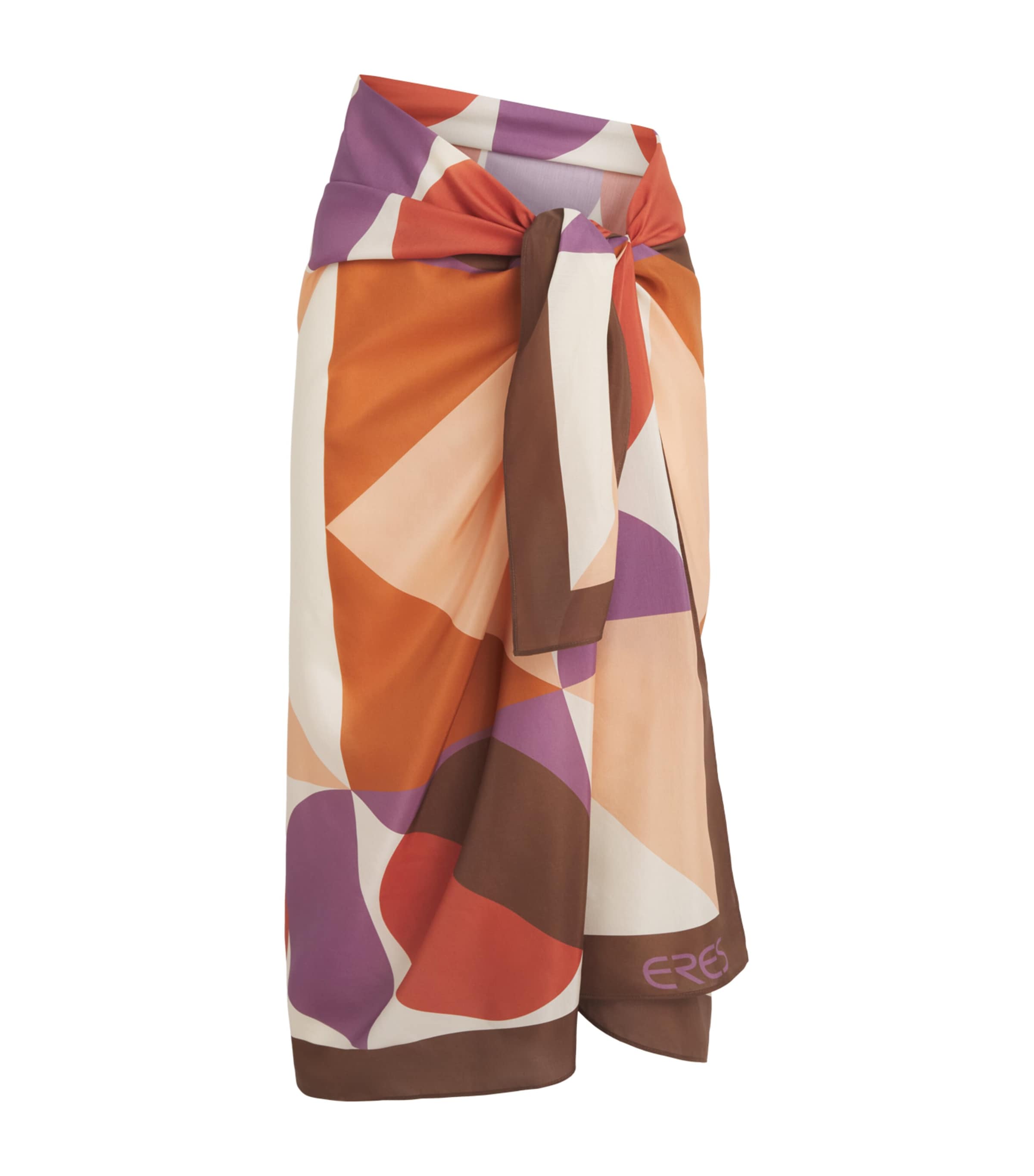Eres Womens Cotton-Silk Luisa Sarong Imprime Marisa