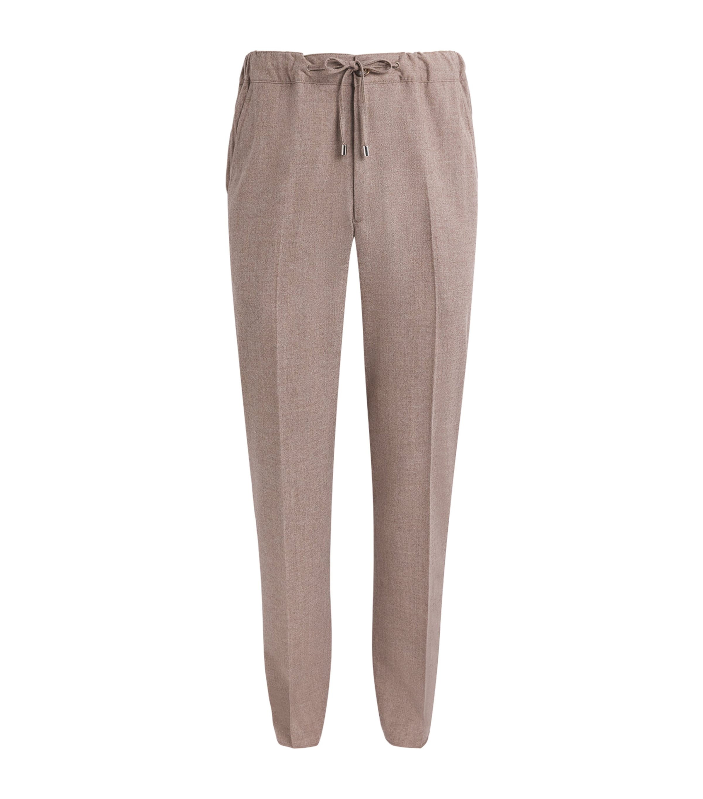 Fioroni Cashmere Mens Virgin Wool Straight Chinos