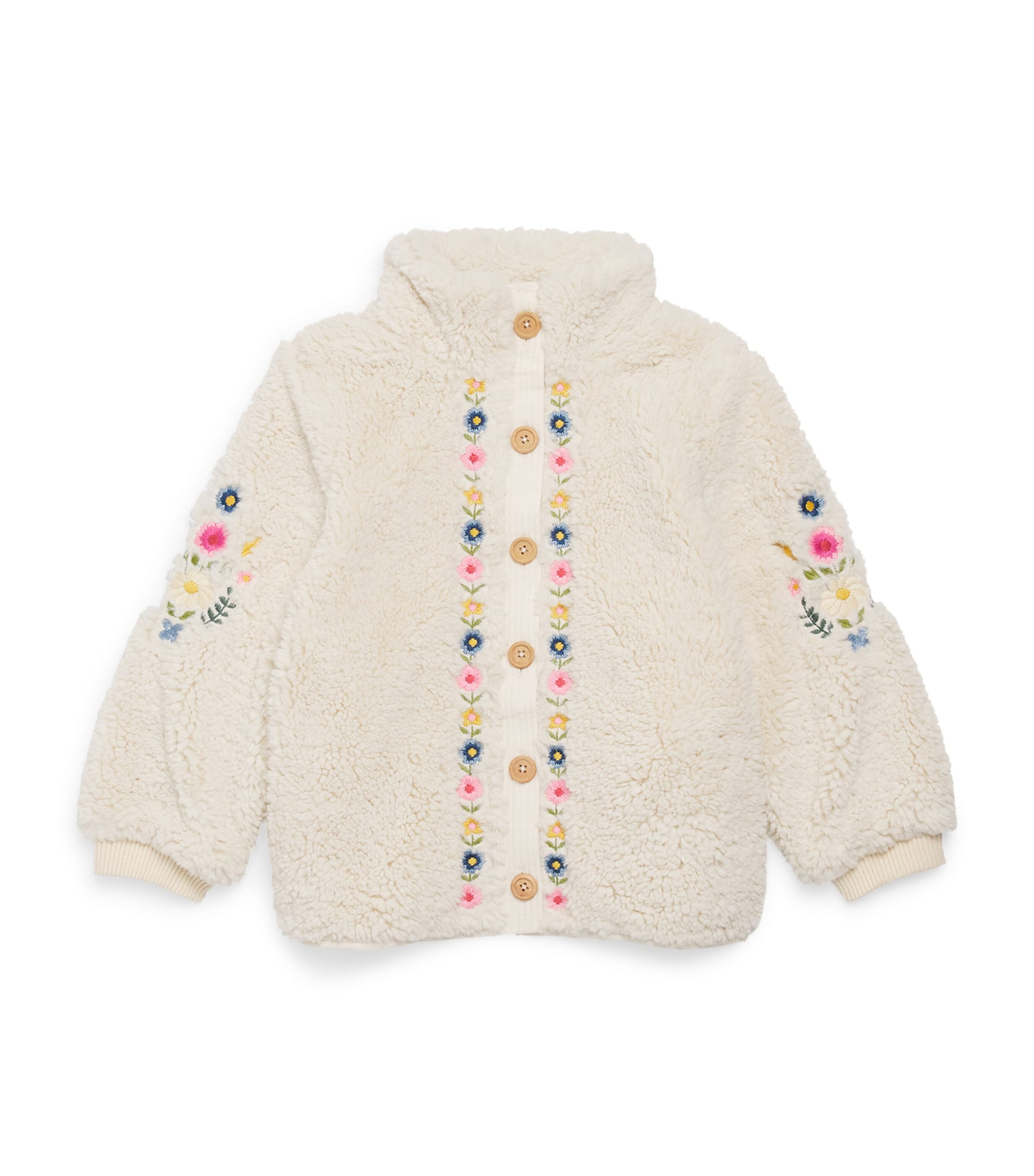 Sherpa Embroidered Rosinna Coat (4-12 Years)