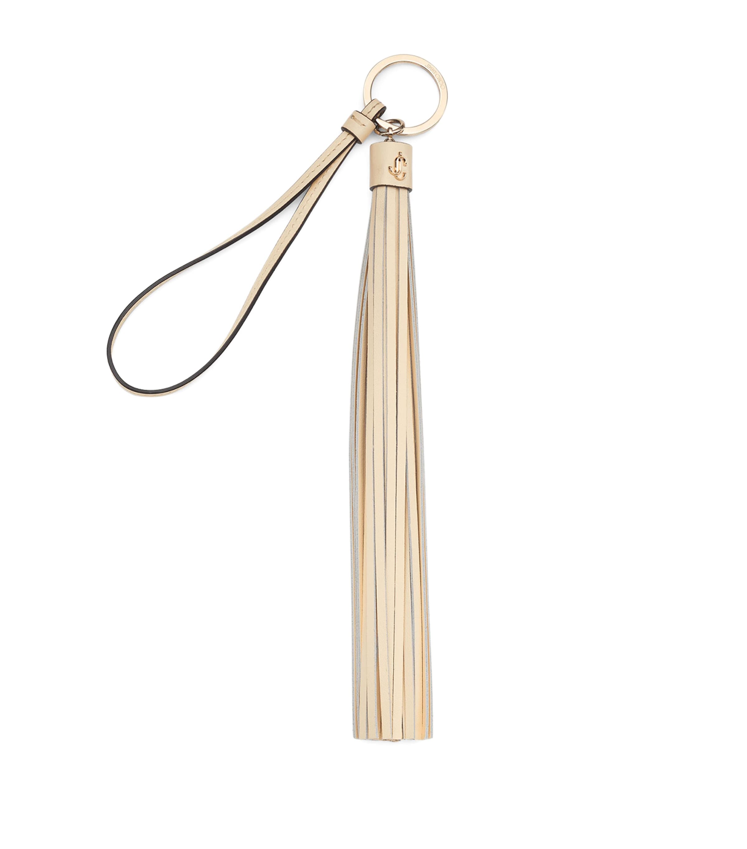 Tassel Leather Keyring Charm