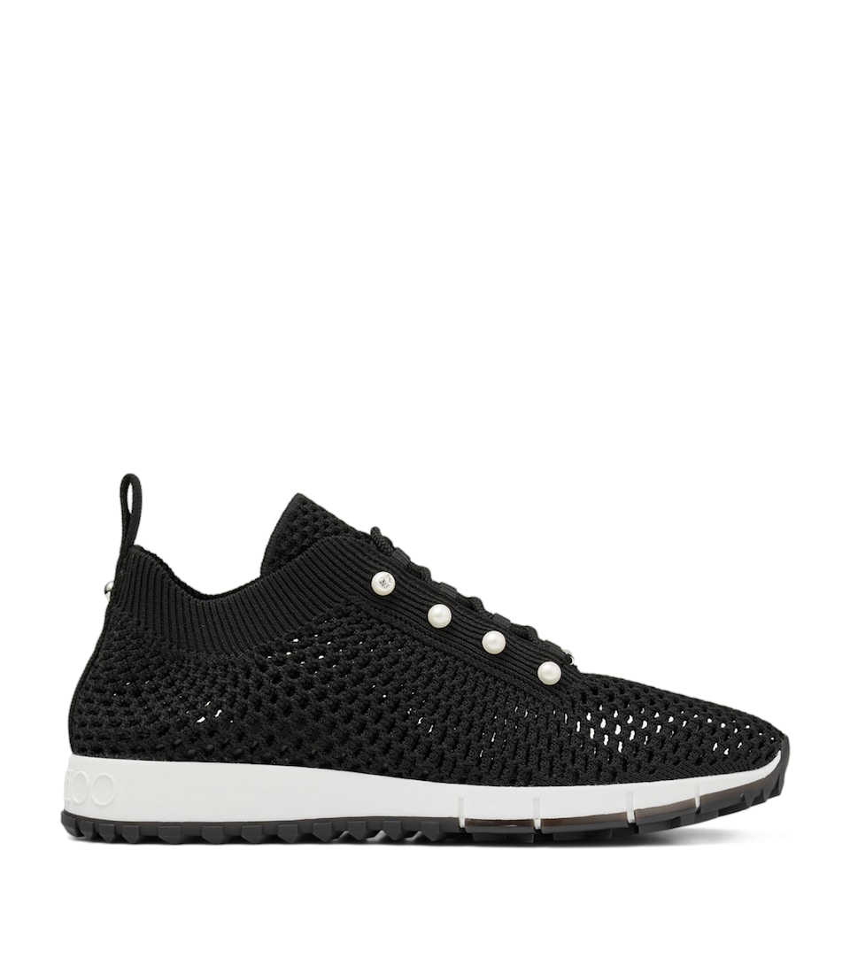 Jimmy Choo Embellished Veles Sneakers X Black Mix