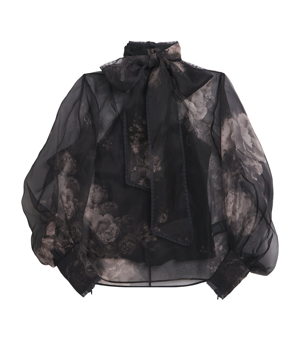 Silk Hypnotic Pussybow Blouse