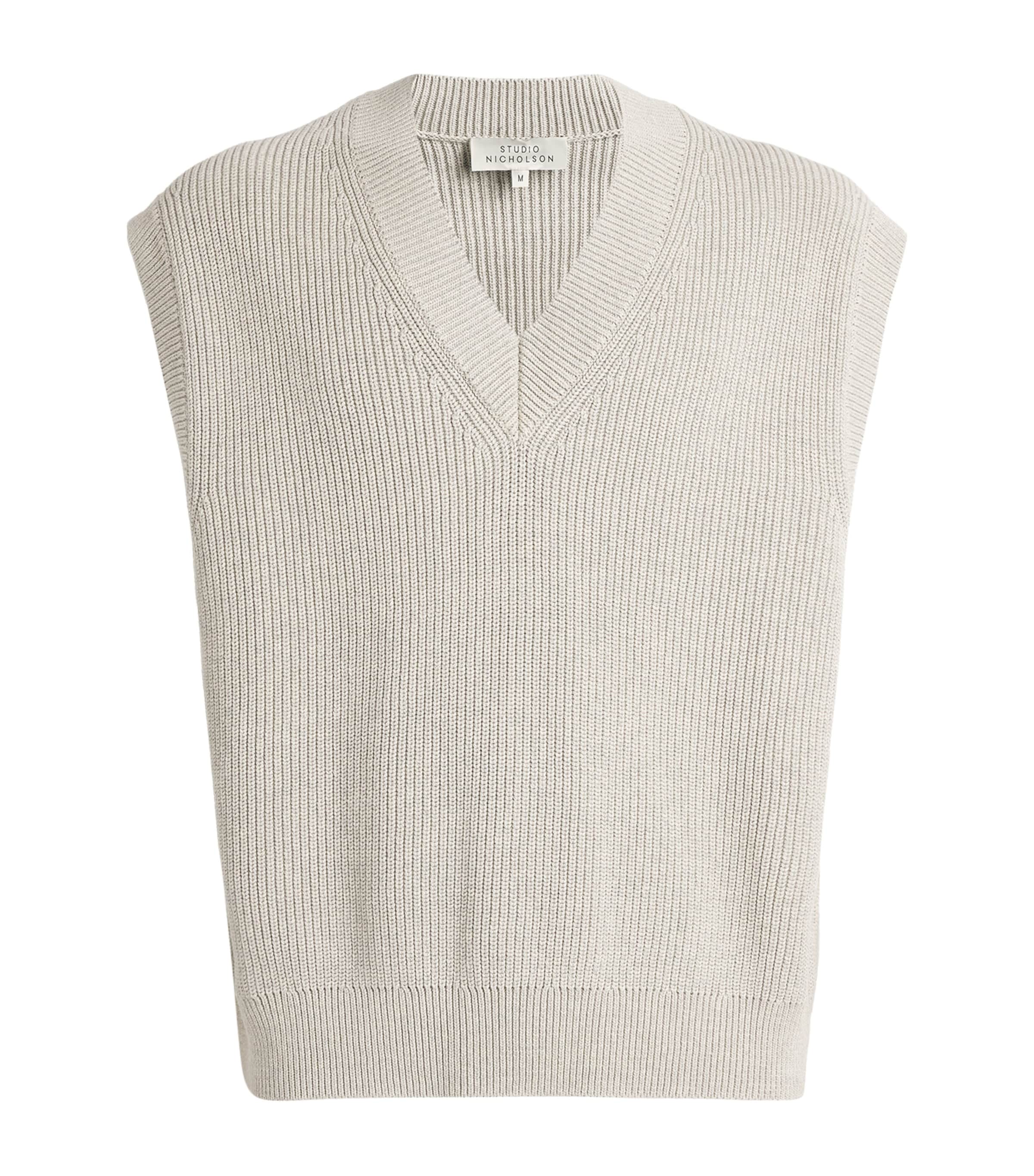 Cotton Culkin Sweater Vest