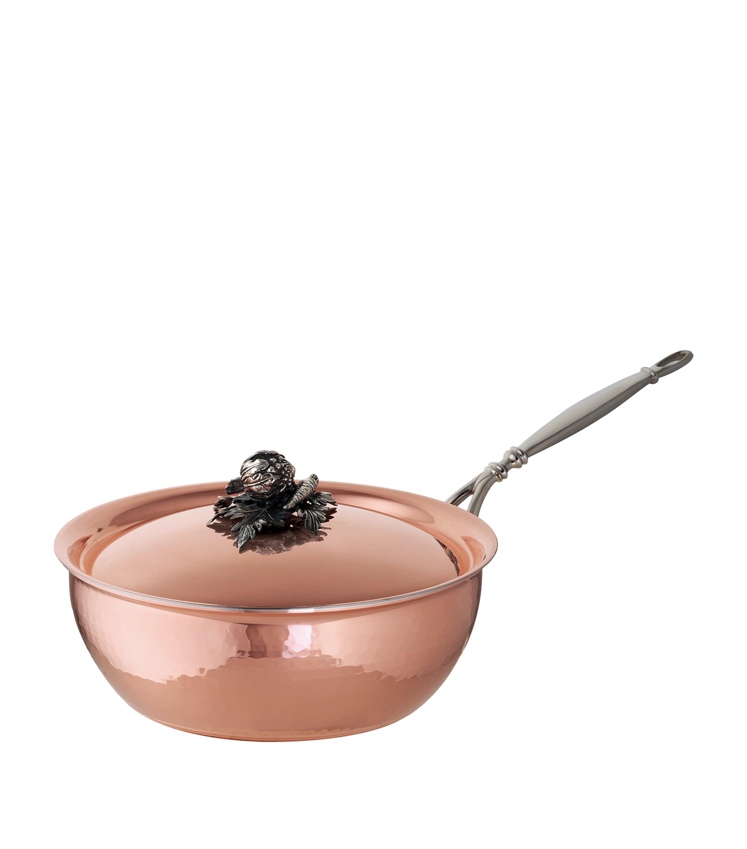 Ruffoni Copper Opus Cupra Chef Pot with Lid (24cm) Copper