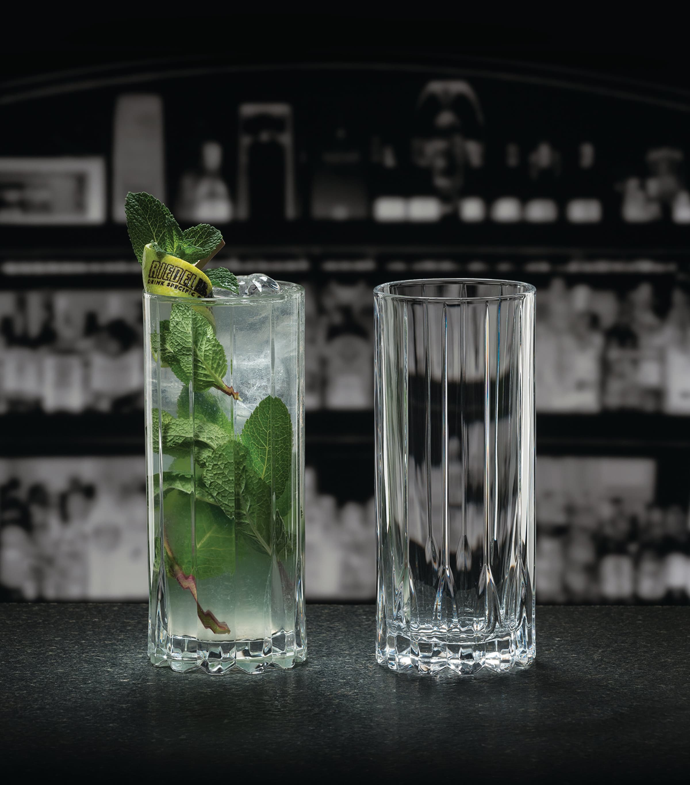 Riedel Set of 2 Crystal Drink Specific Highball Glasses (310ml) Clear
