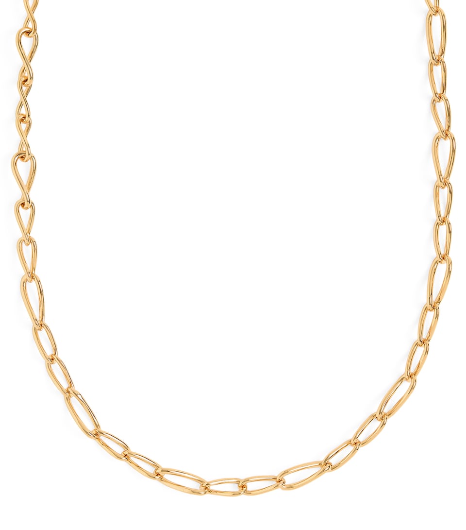 Astrid & Miyu Infinity Chain Necklace Gold