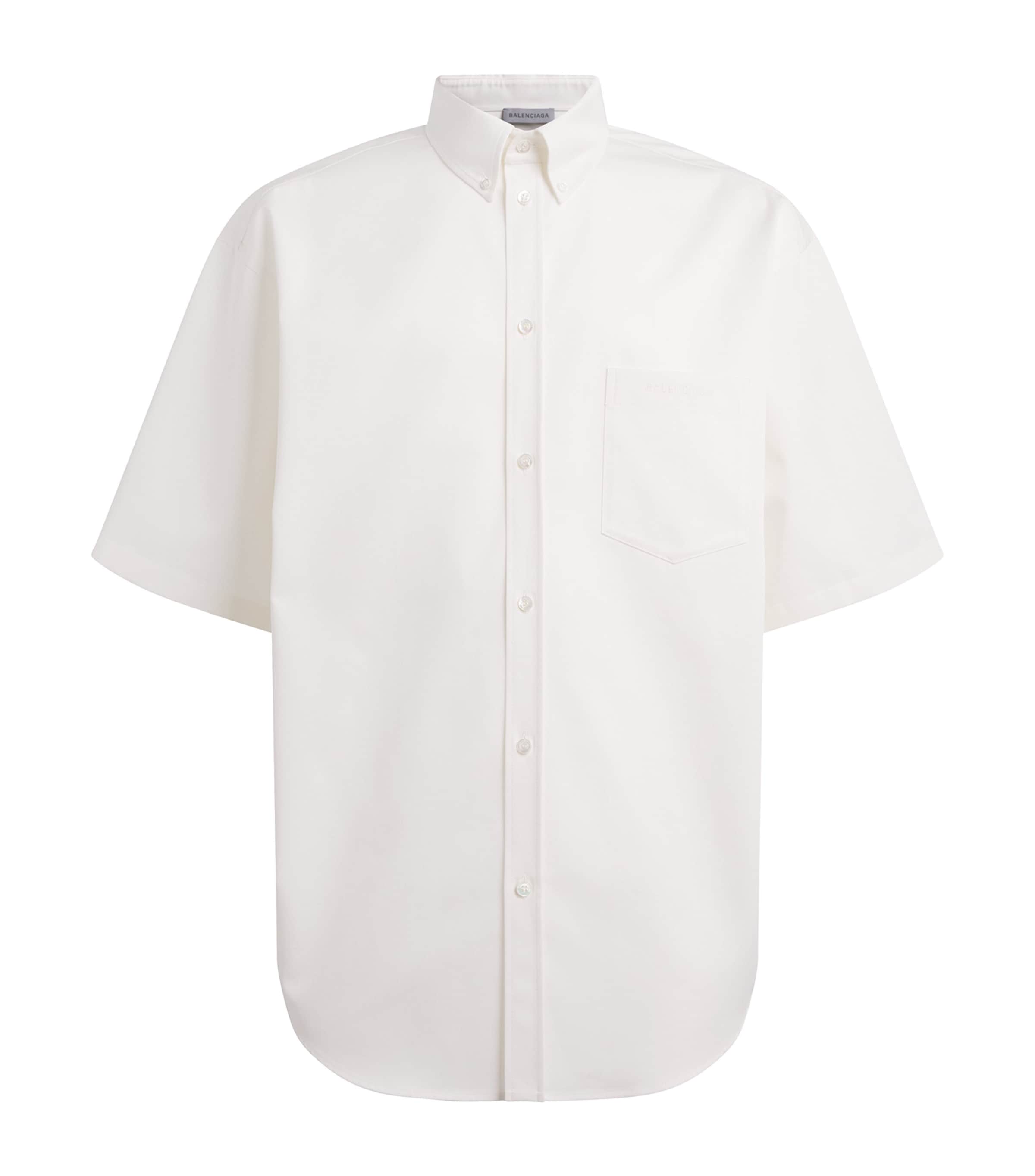 Balenciaga Mens Cotton Security Tape Shirt