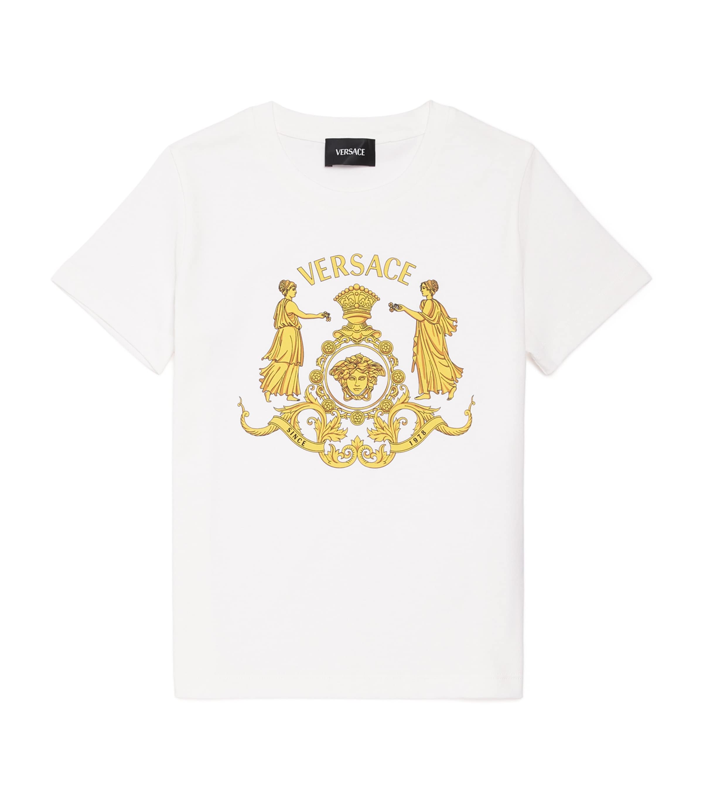 Organic Cotton Hall of Heroes Crest T-Shirt (6-14 Years)