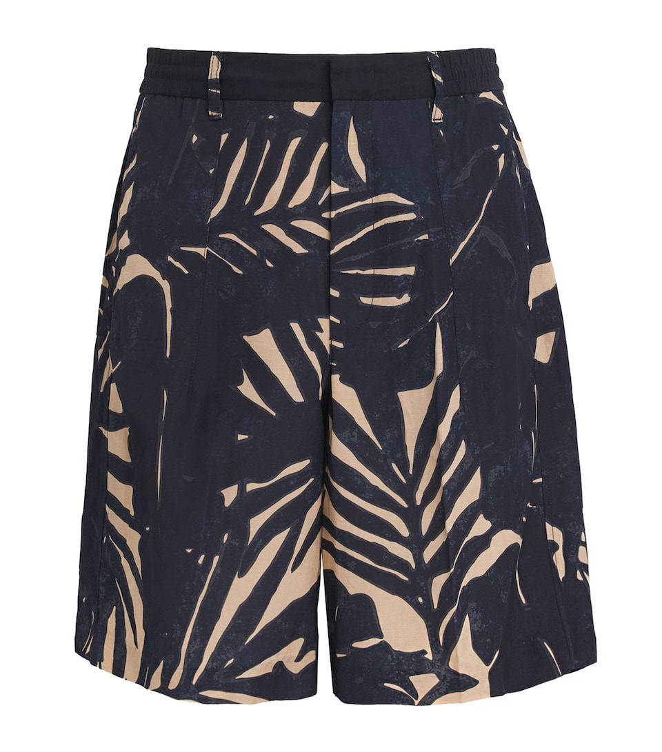 Emporio Armani Mens Printed Bermuda Shorts