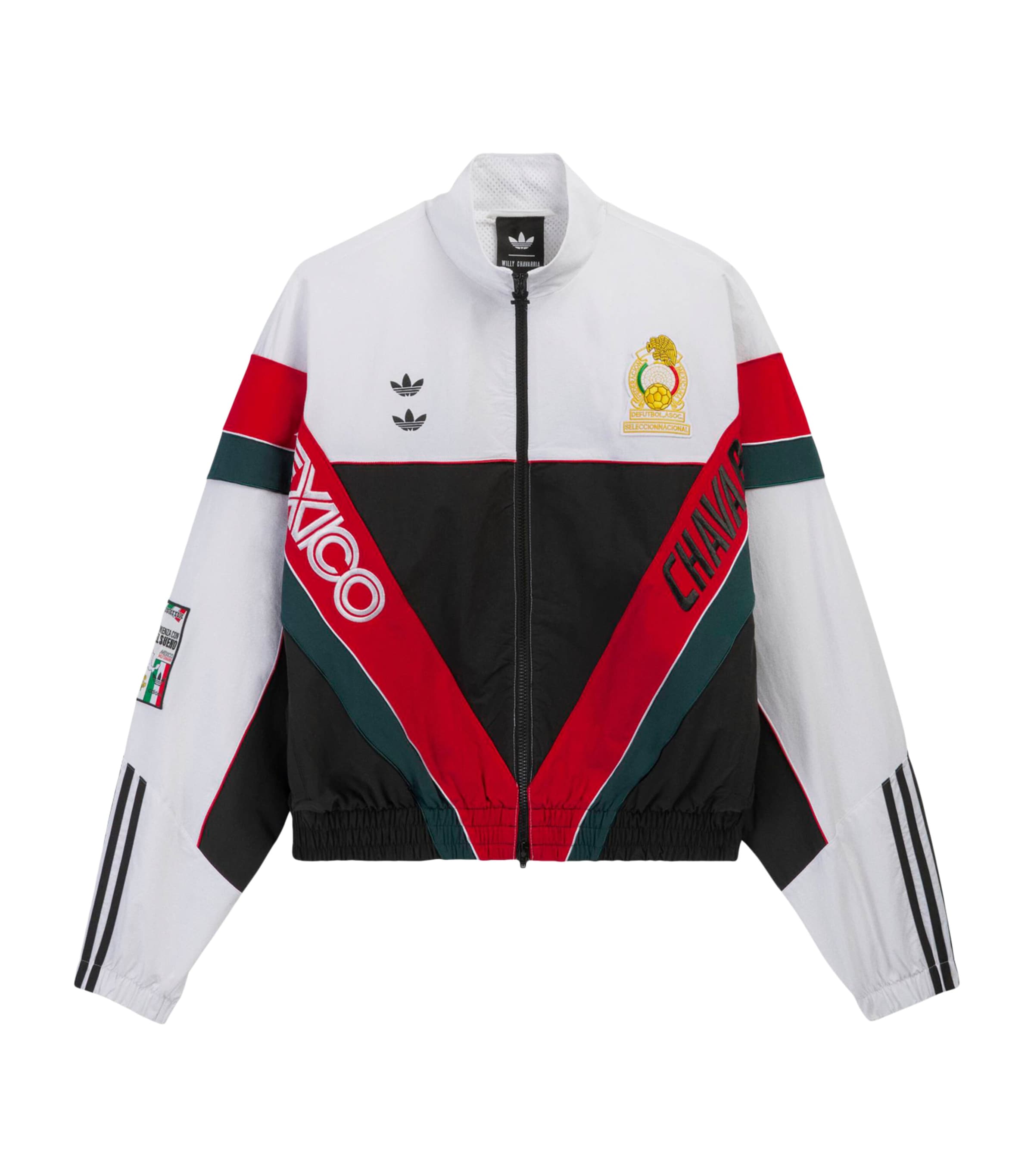 Willy Chavarria Mens x adidas Originals Anthem Track Jacket White/black