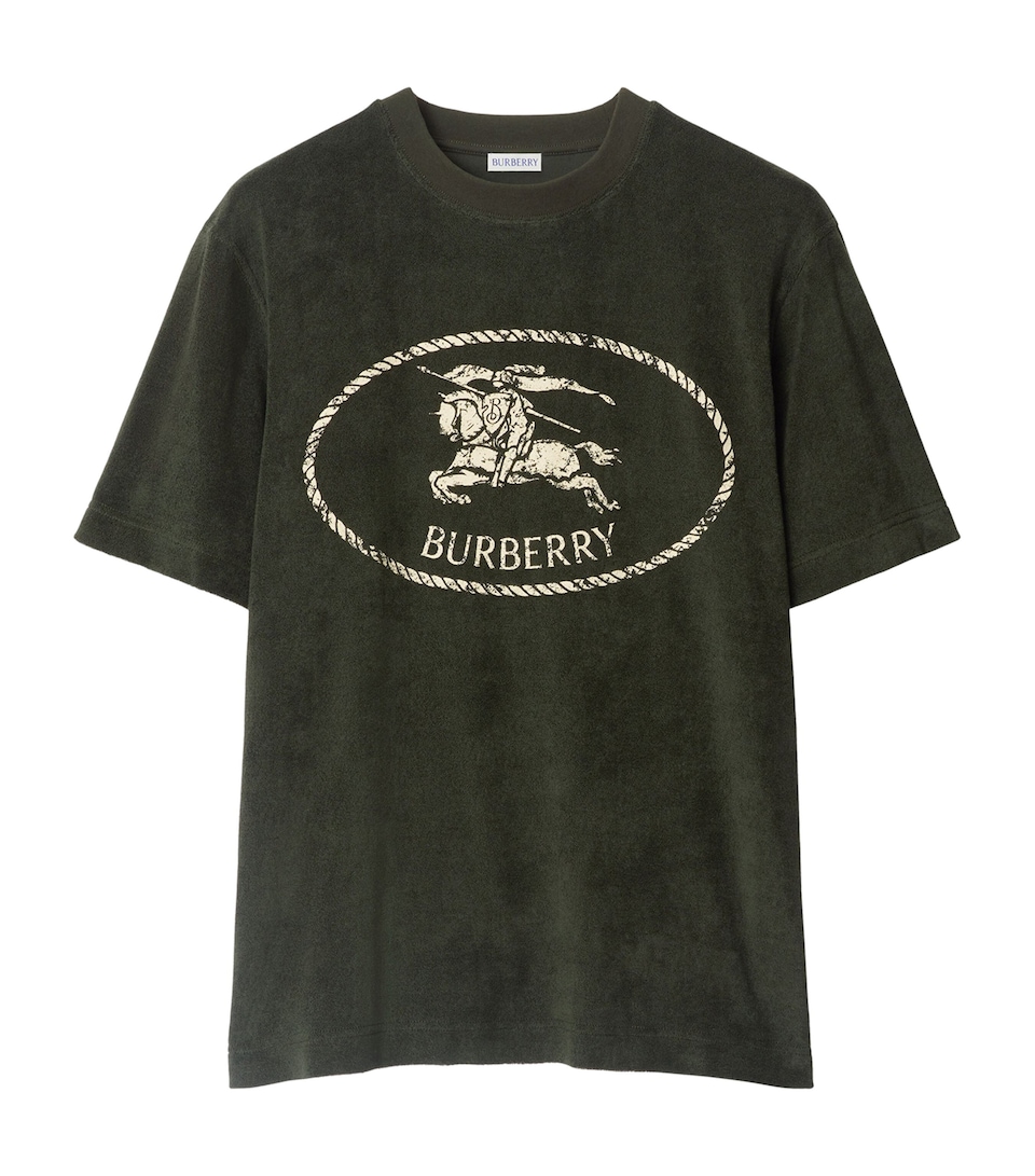 Towelling Knight Stamp T-Shirt